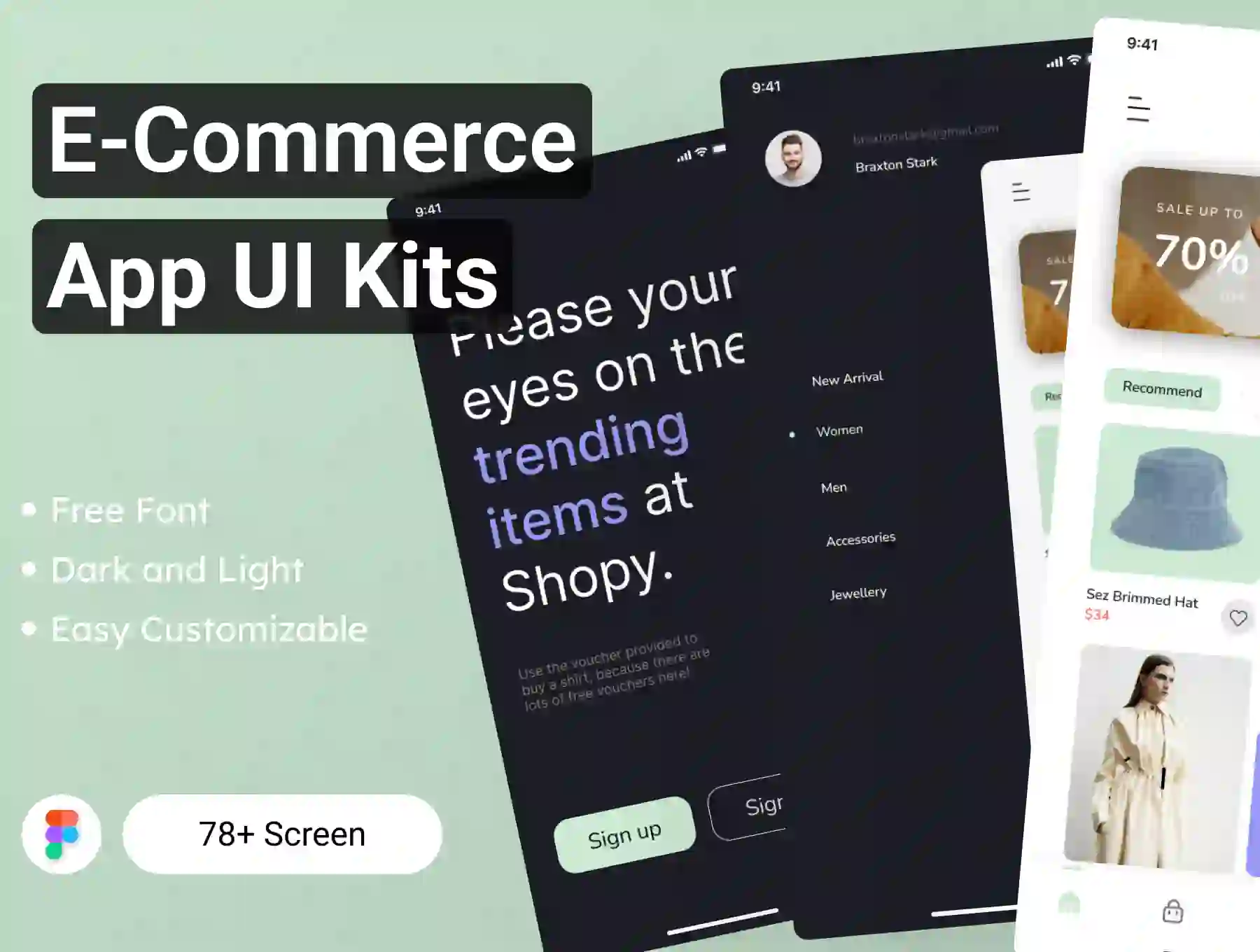 E-Commerce App UI Kits UI Kits — UI Custom