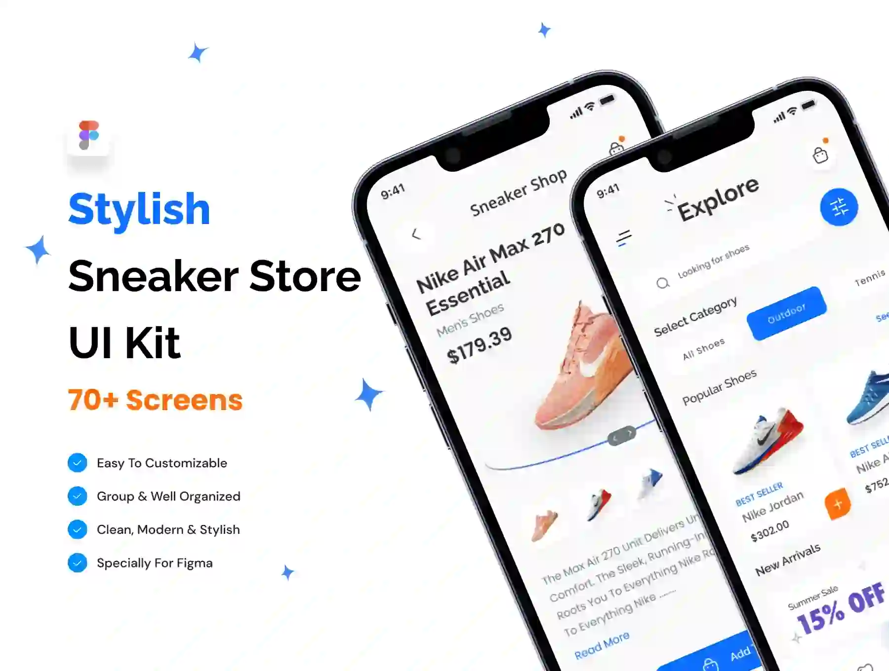 E-Commerce Sneaker Store App UI Kit UI Kits — UI Custom