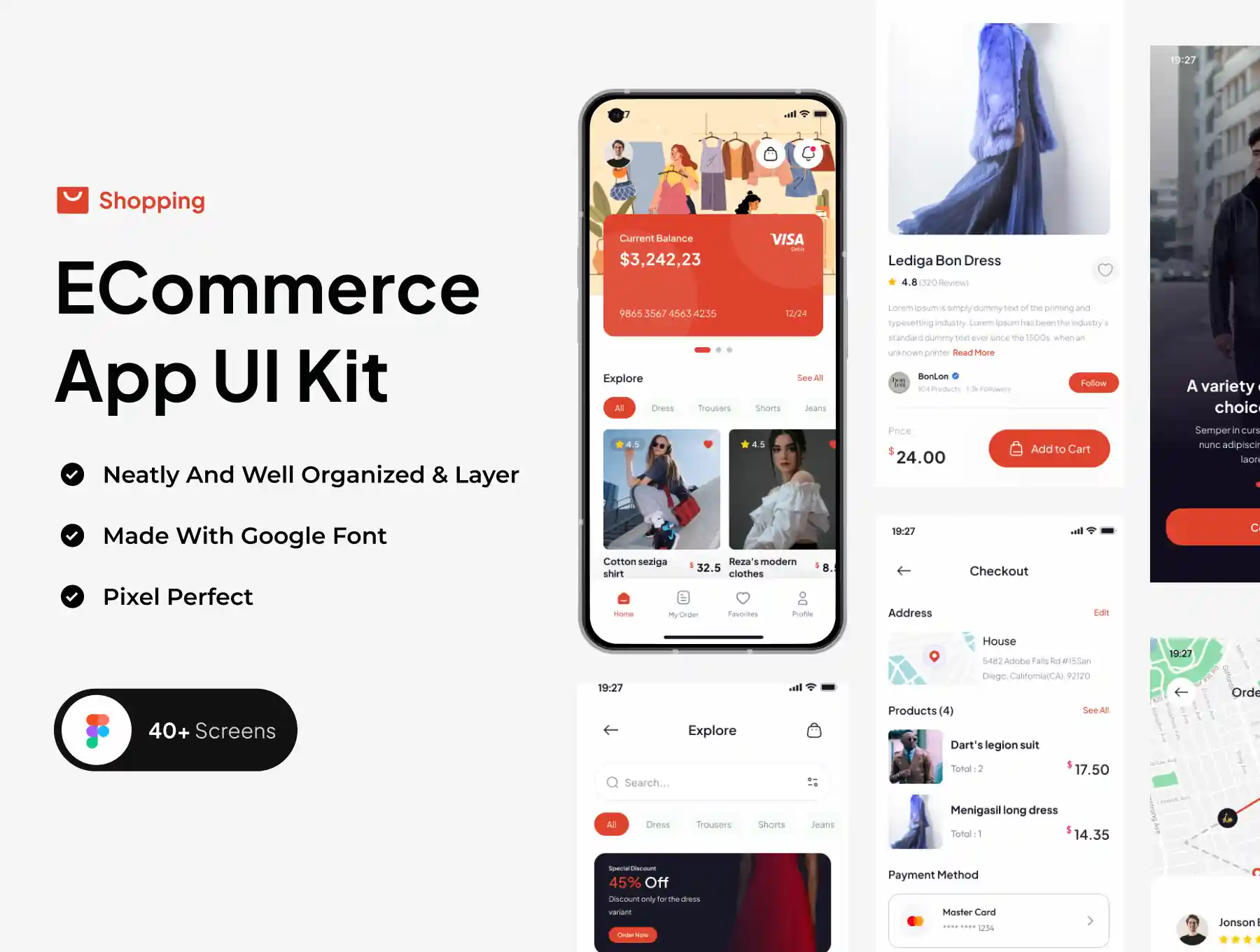 Shopping - ECommerce App UI Kit UI Kits — UI Custom