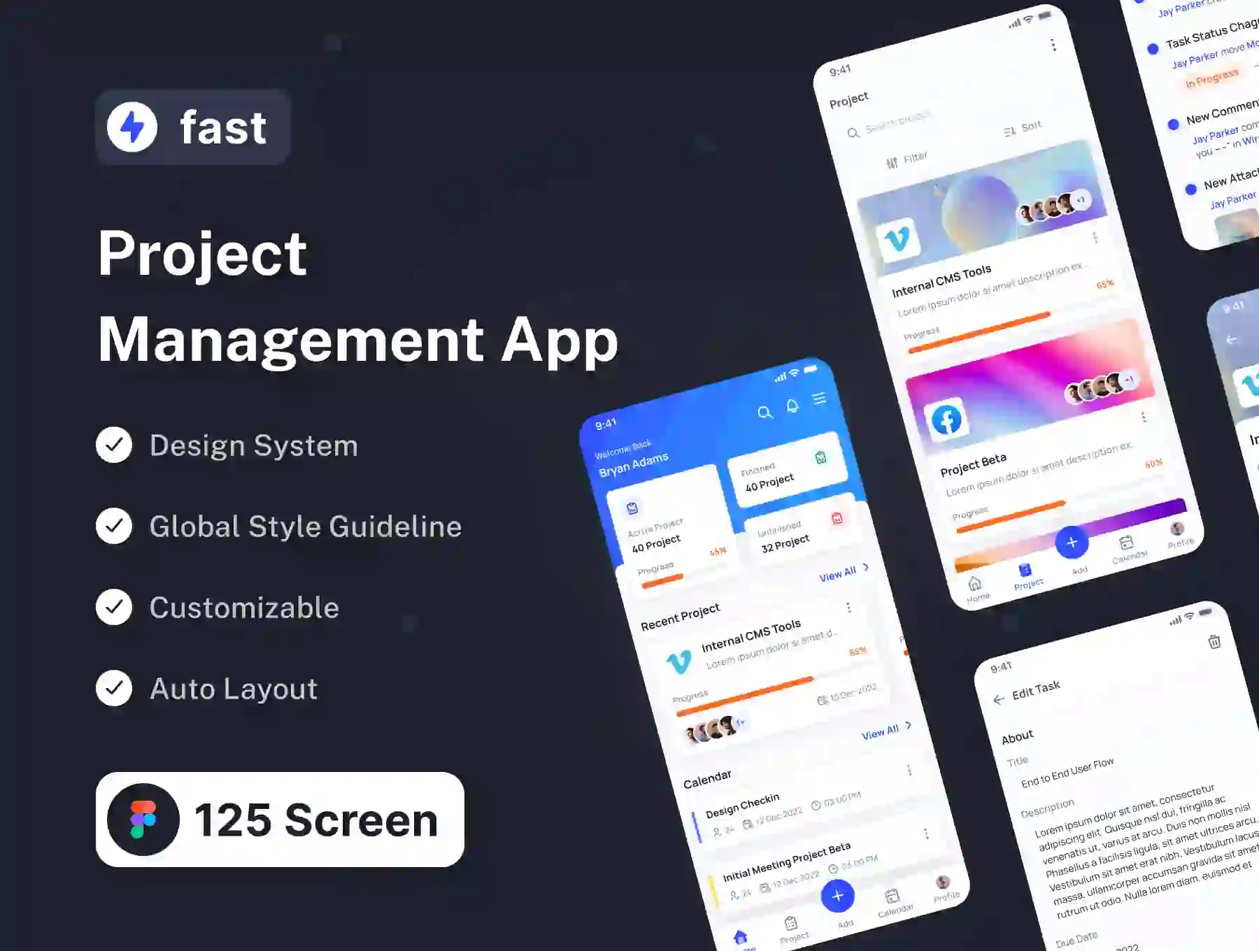 Fast Project Management App