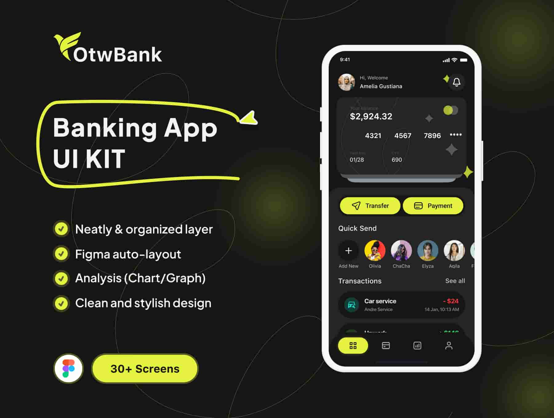 OtwBank UI KIT