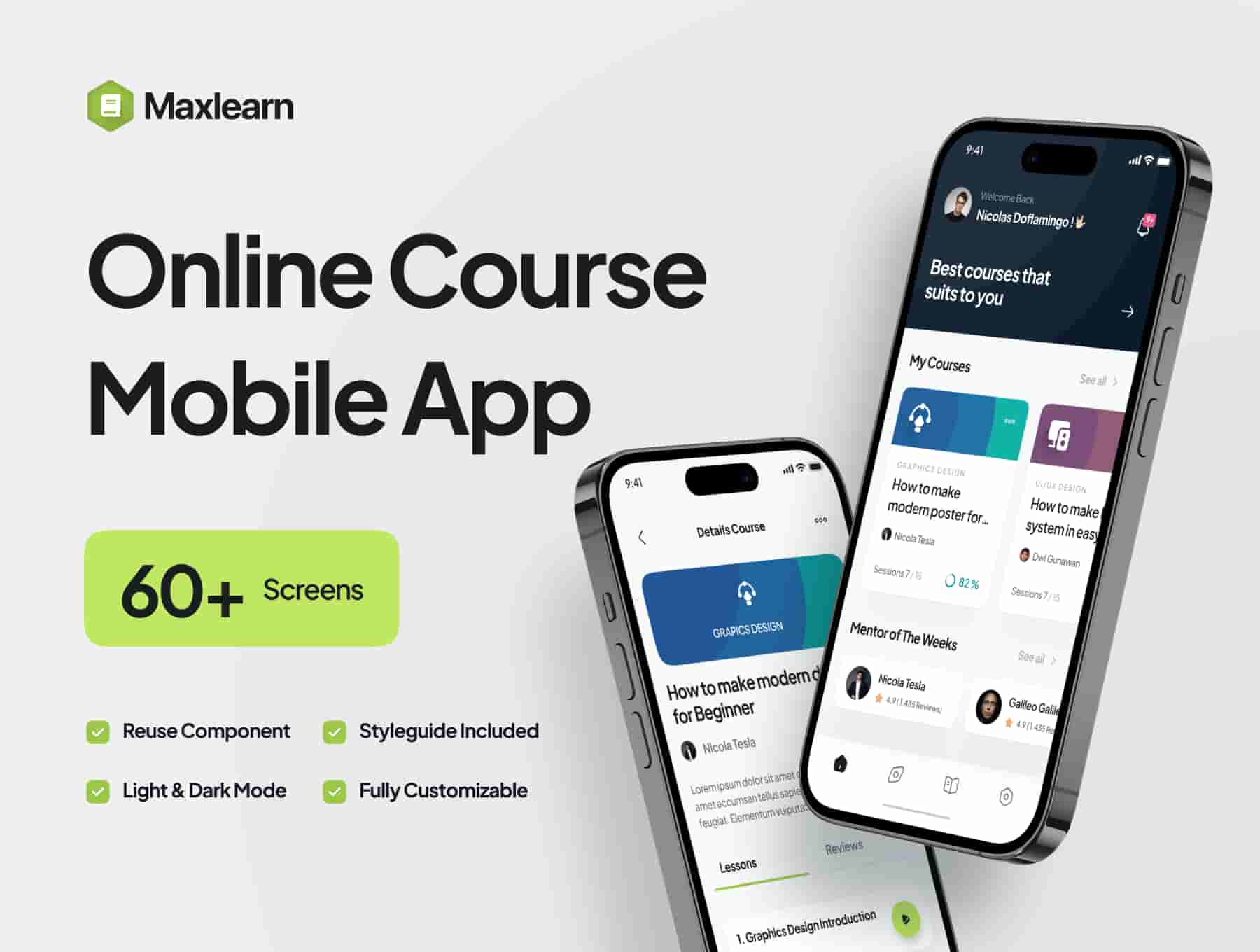 Maxlearn - Online Course Mobile App