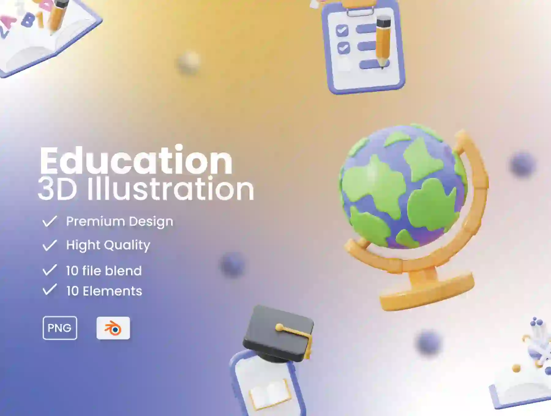 Education - 3d Cute Education