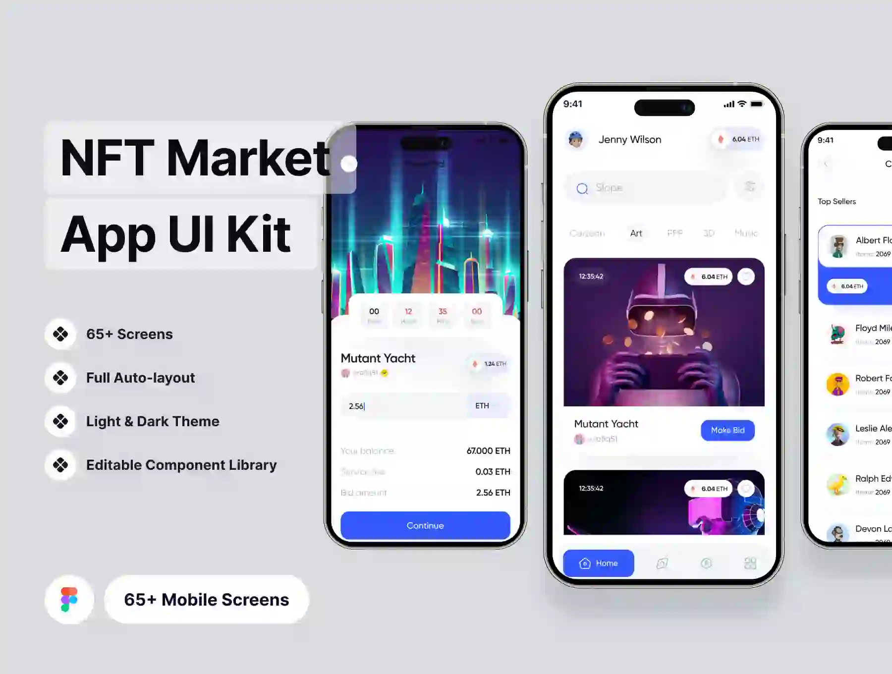Filllo NFT Market UI Kit