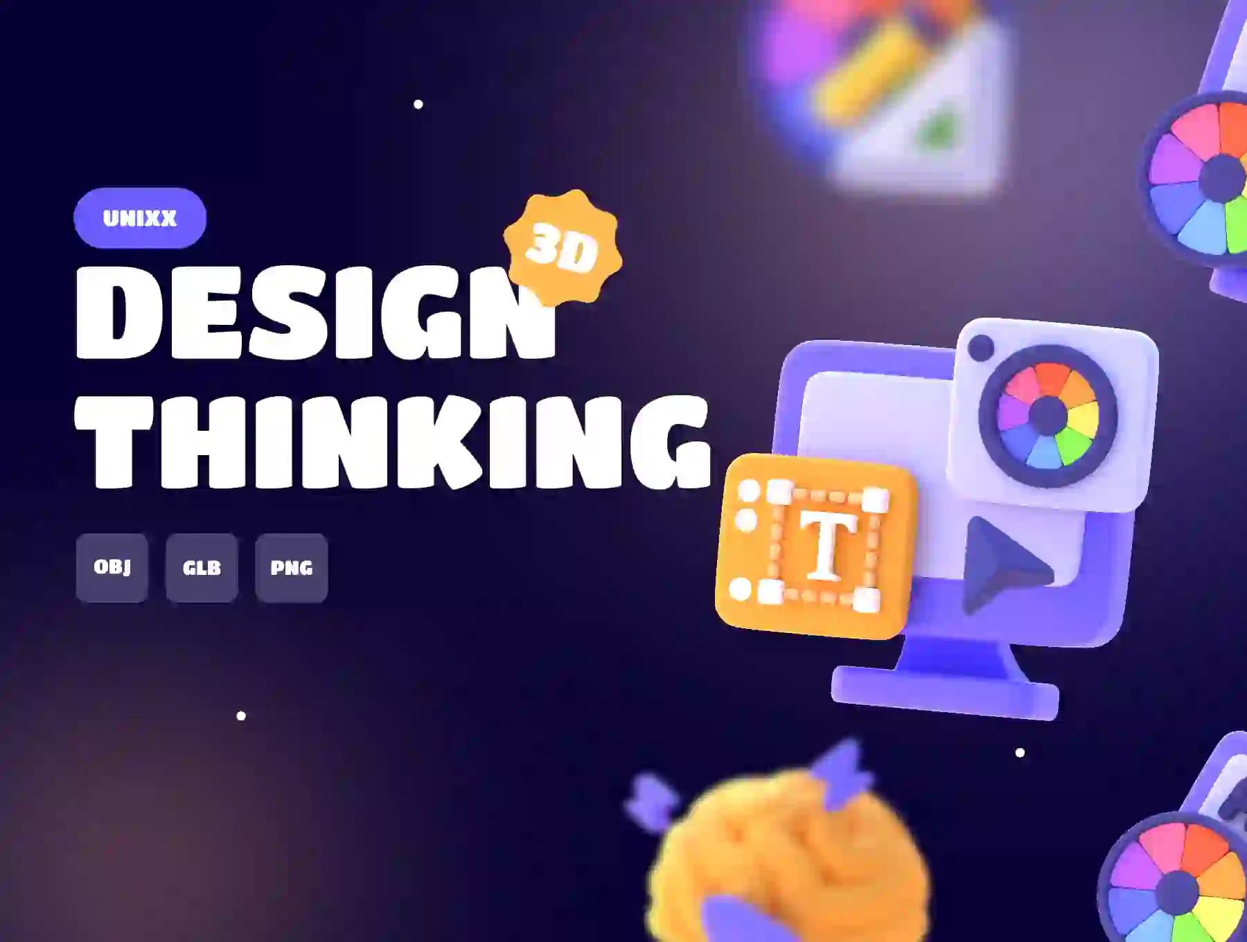UNIXX - Design Thinking Element 3D
