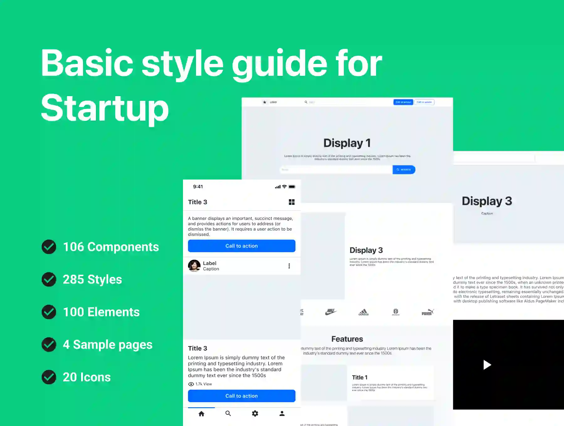 Basic Design System for Startup