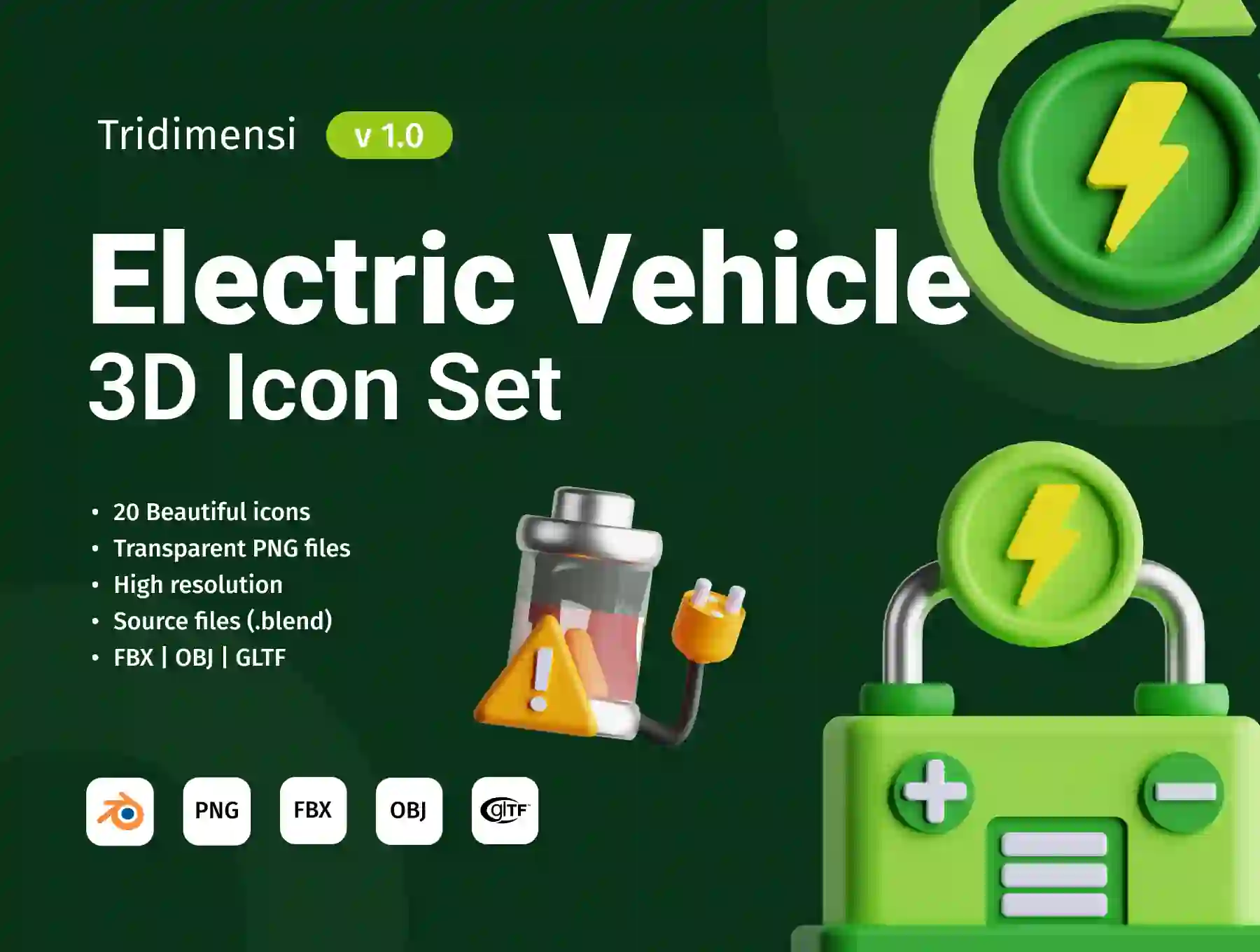 3D Electric Vehicle
