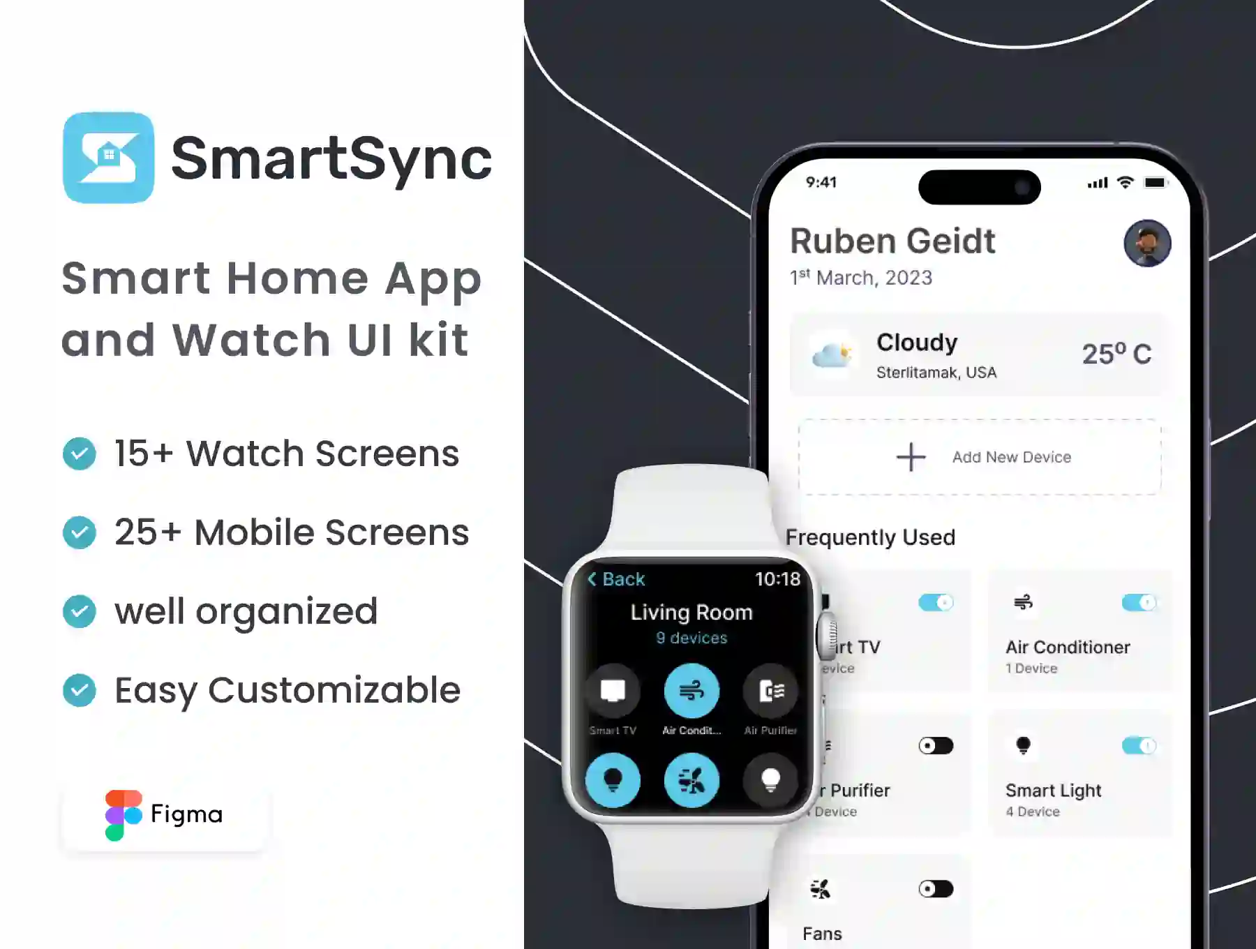 SmartSync App UI Kit