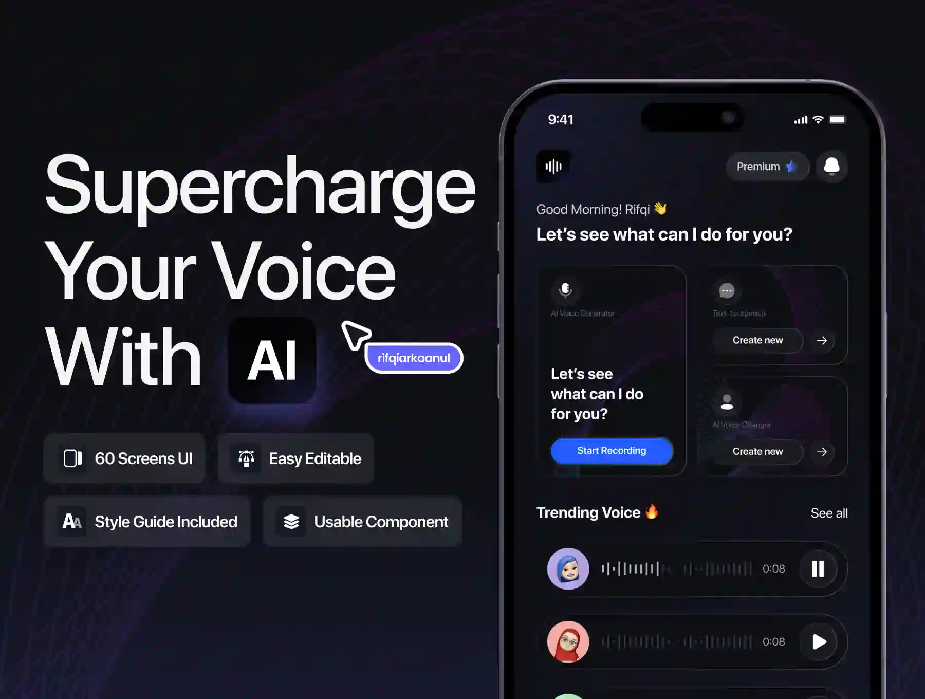 Voice AI - Voice AI UI Kit