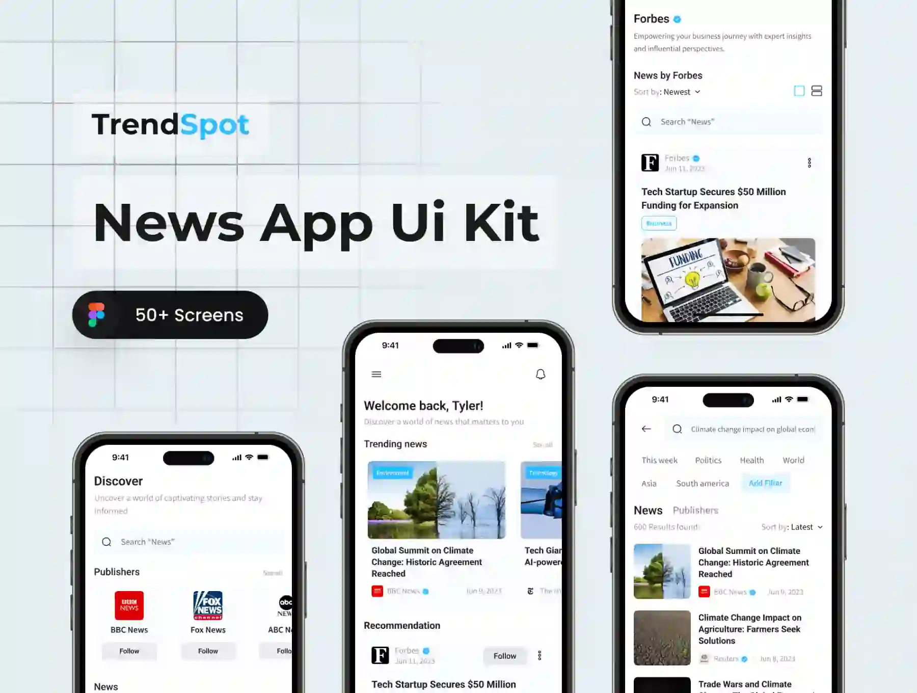 TrendSpot - News App Ui Kit