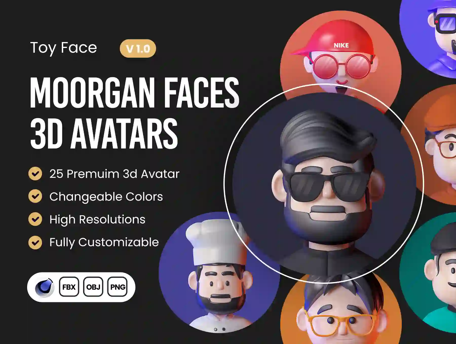 Moorgan 3D Avatar (v1.0)