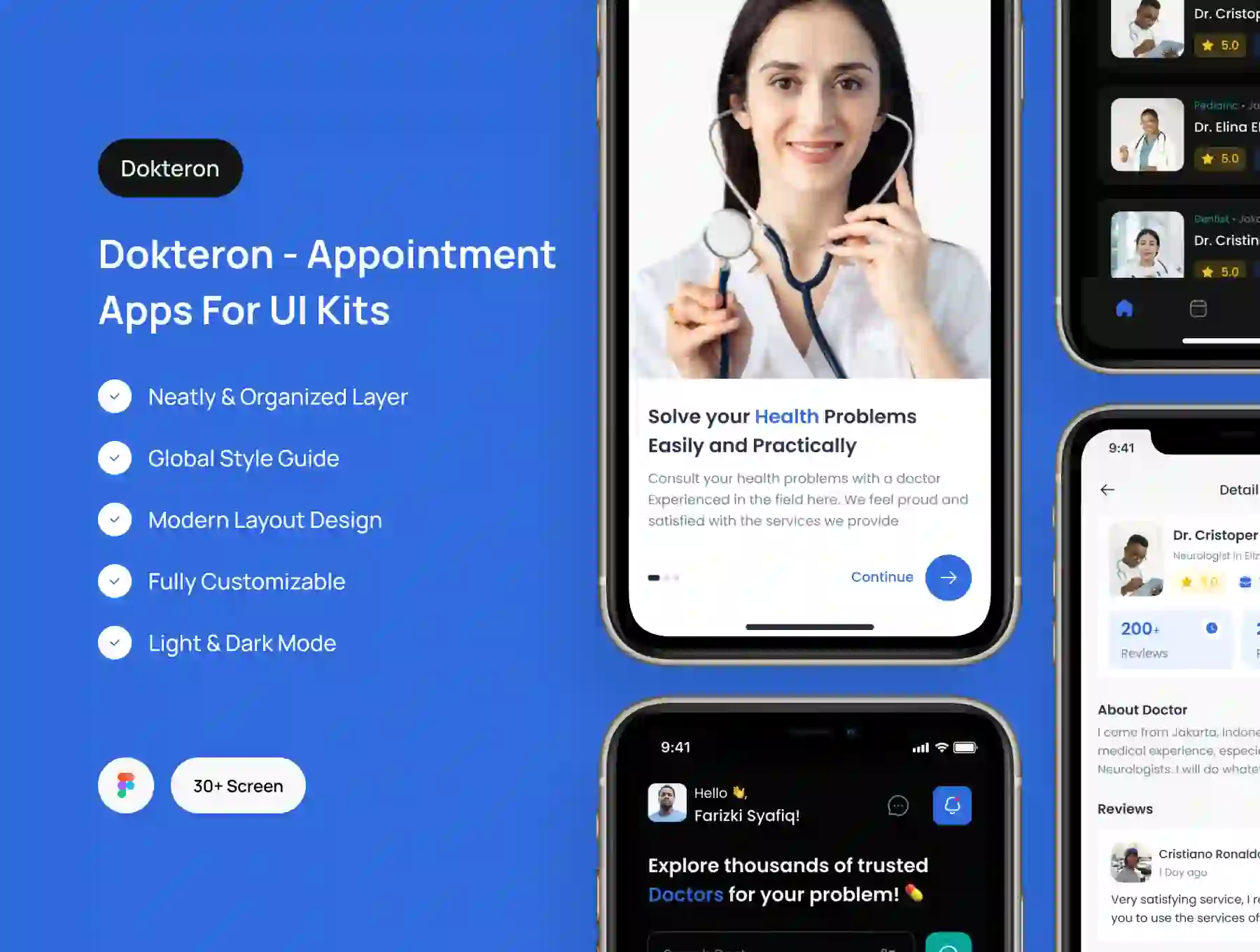 Docteron - Appointment Doctor App