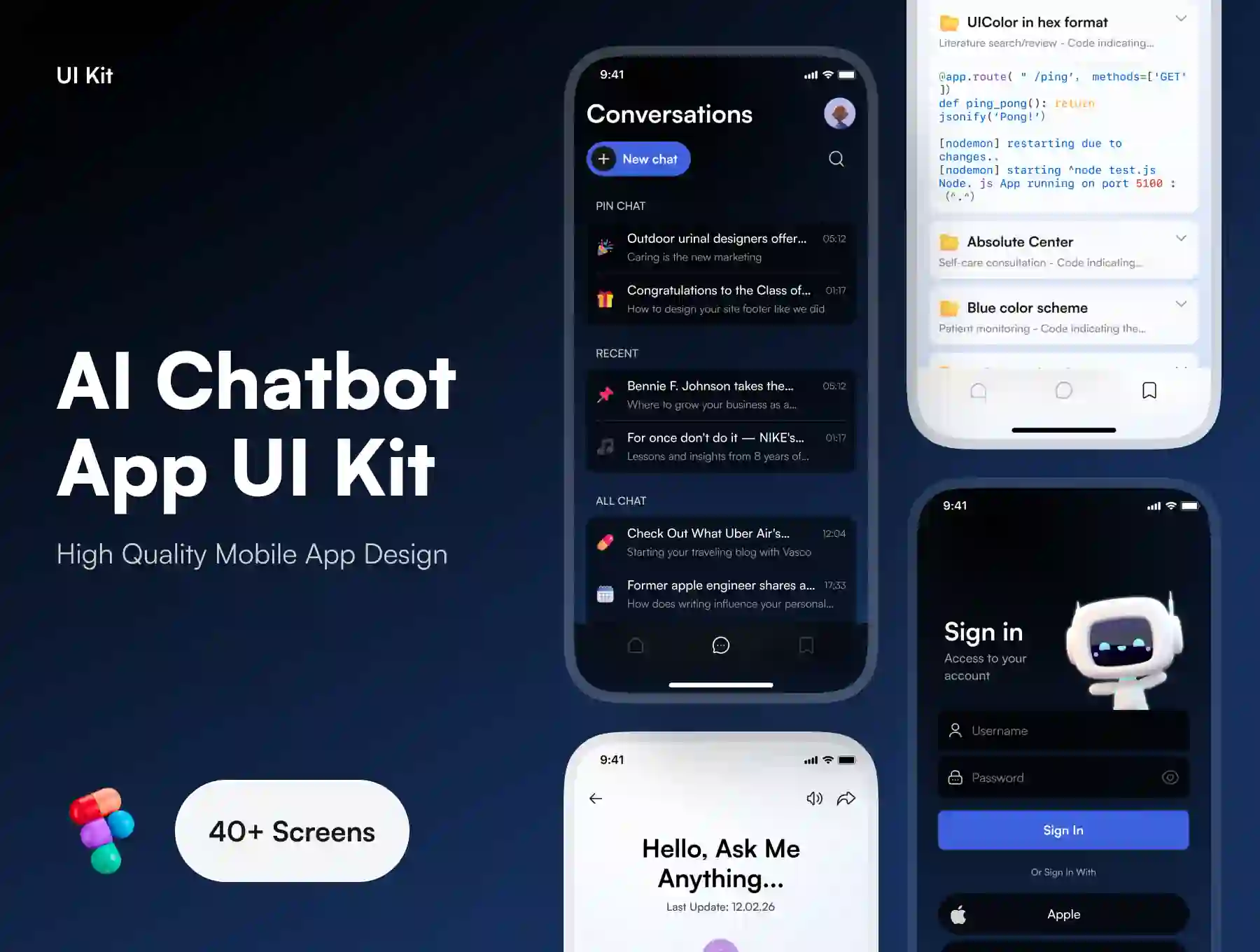 Ai Chatbot UI Kit
