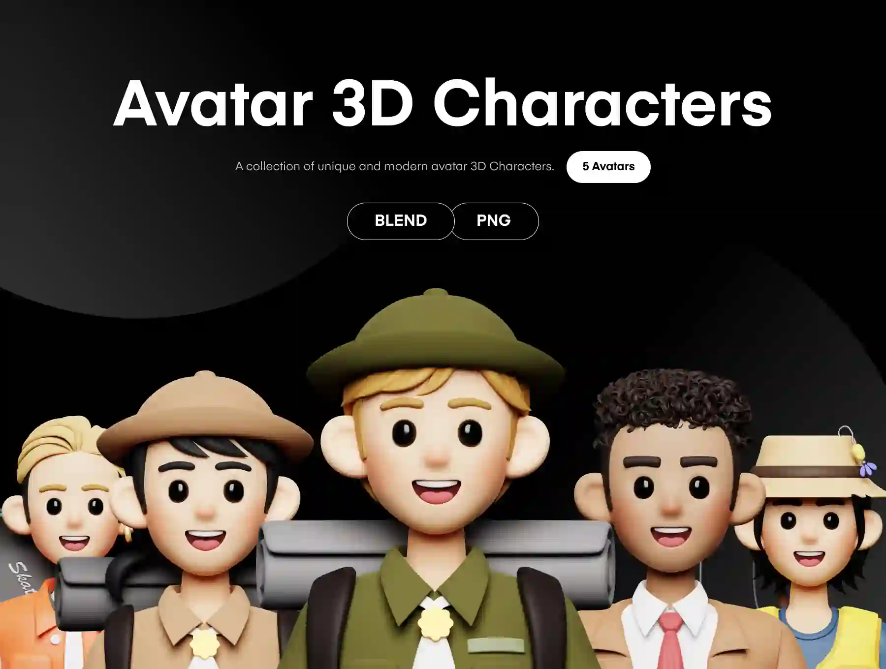 Avatar 3D Character