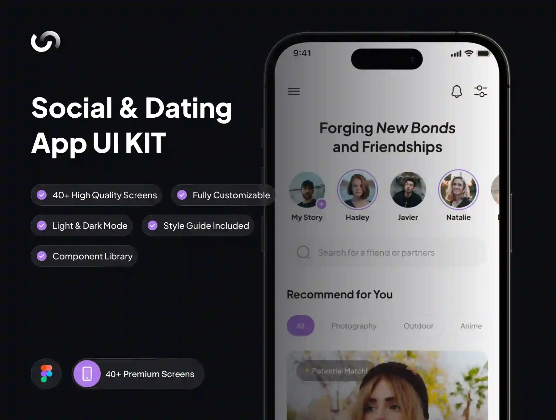 Heact – Dating Apps UI Kit