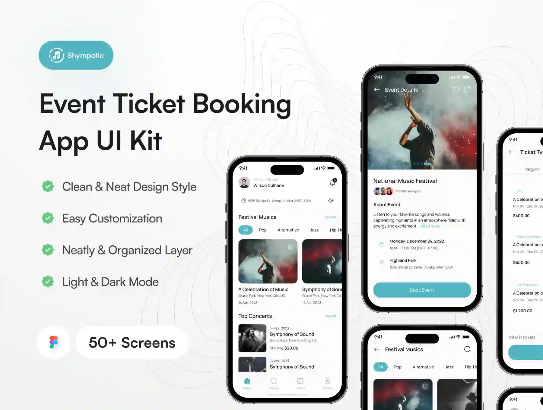 Shympotic-Event Ticket Booking App
