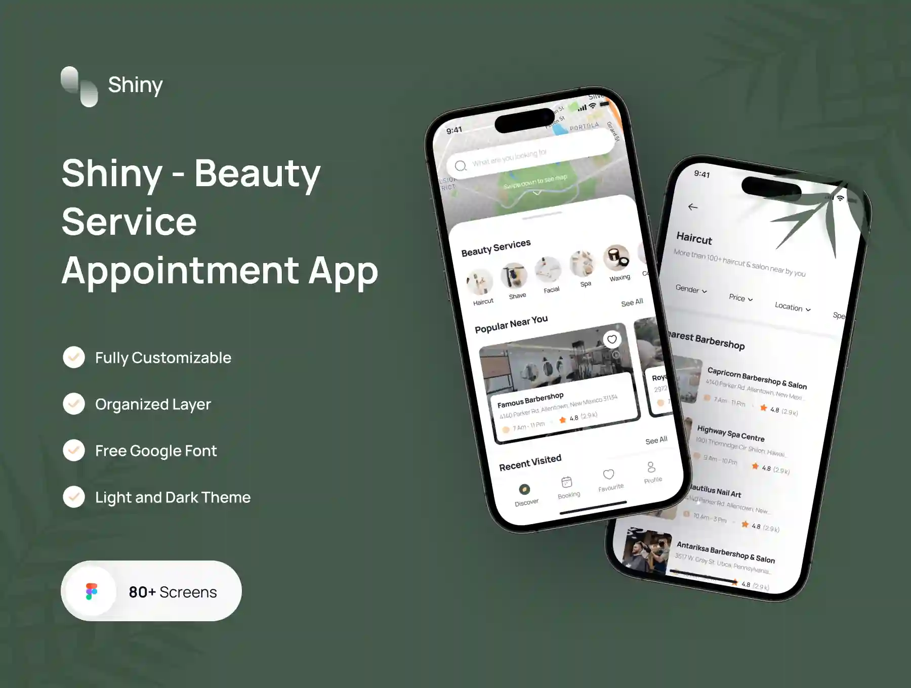 Shiny - Book Beauty Service App