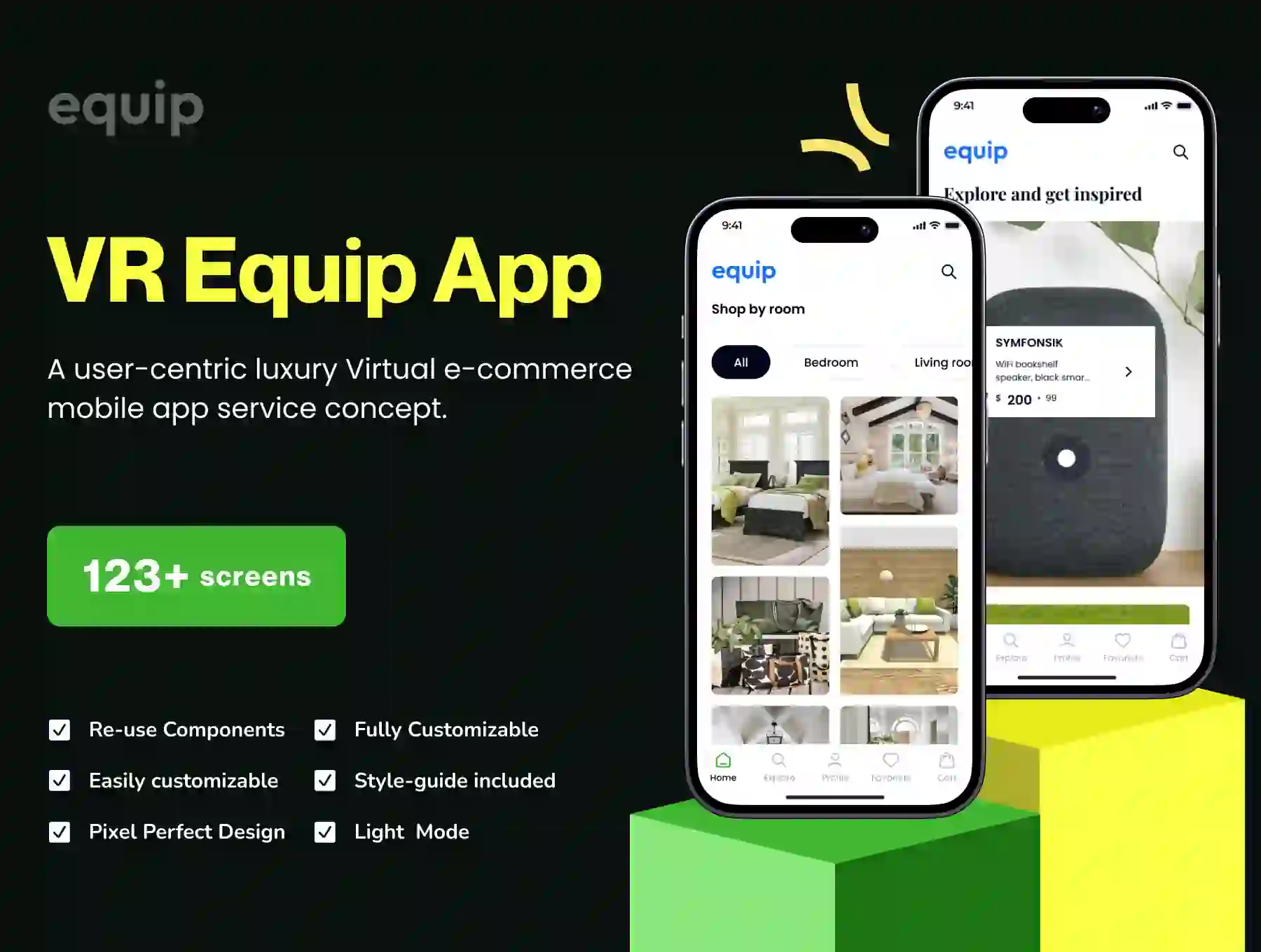 Equip App Ui Kit Design