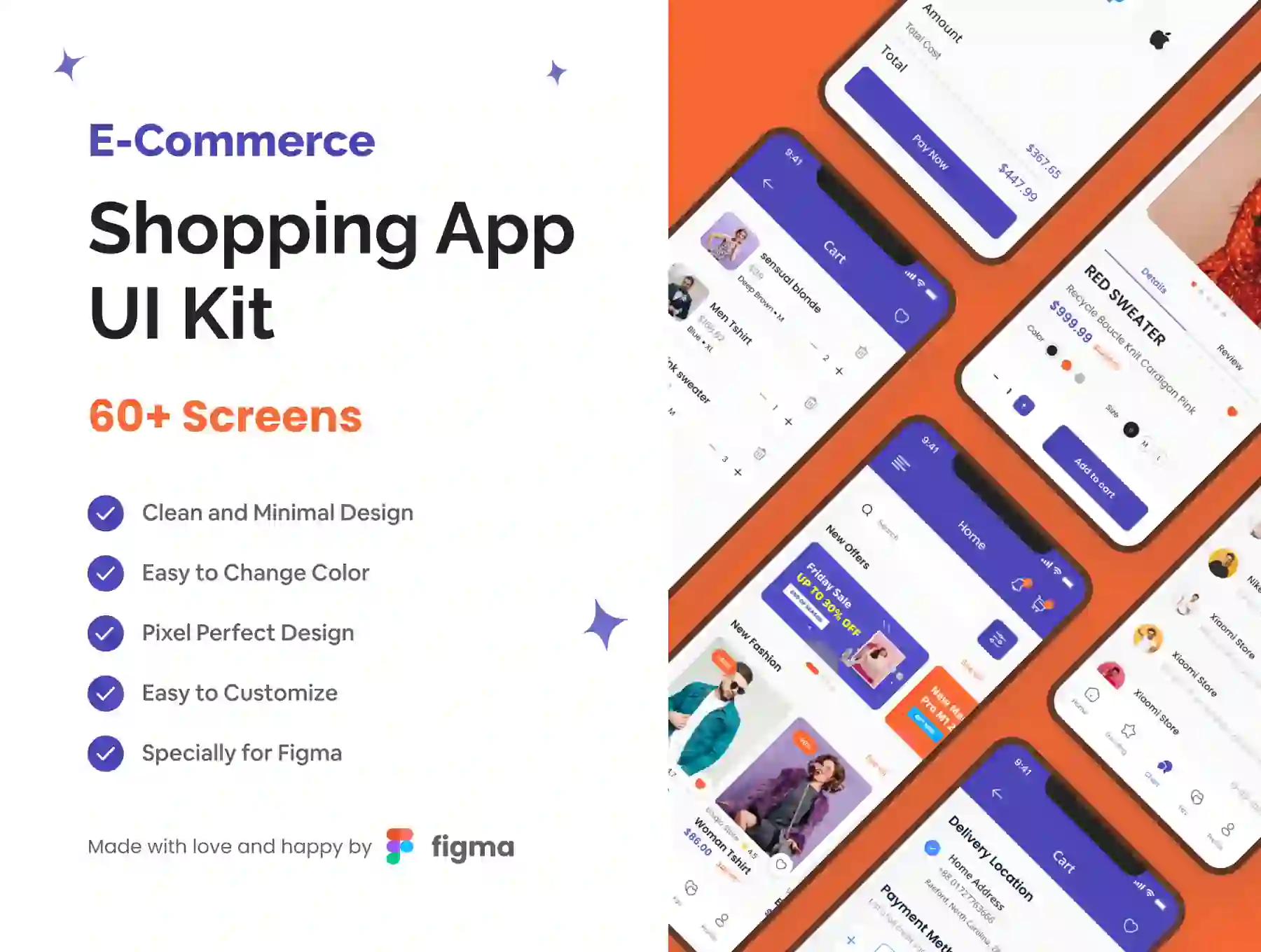 E-Commerce Shopping App UI Kit
