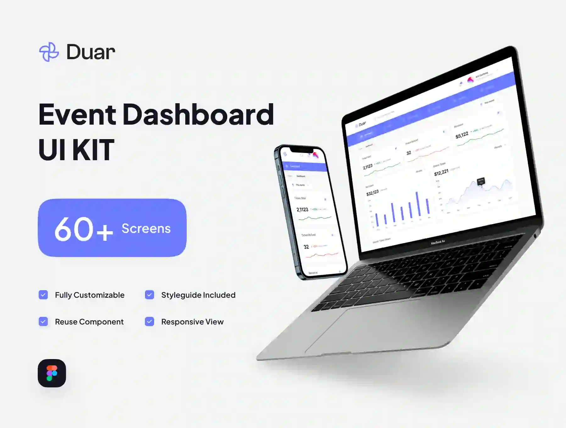 Duar - Event Dashboard UI Kit