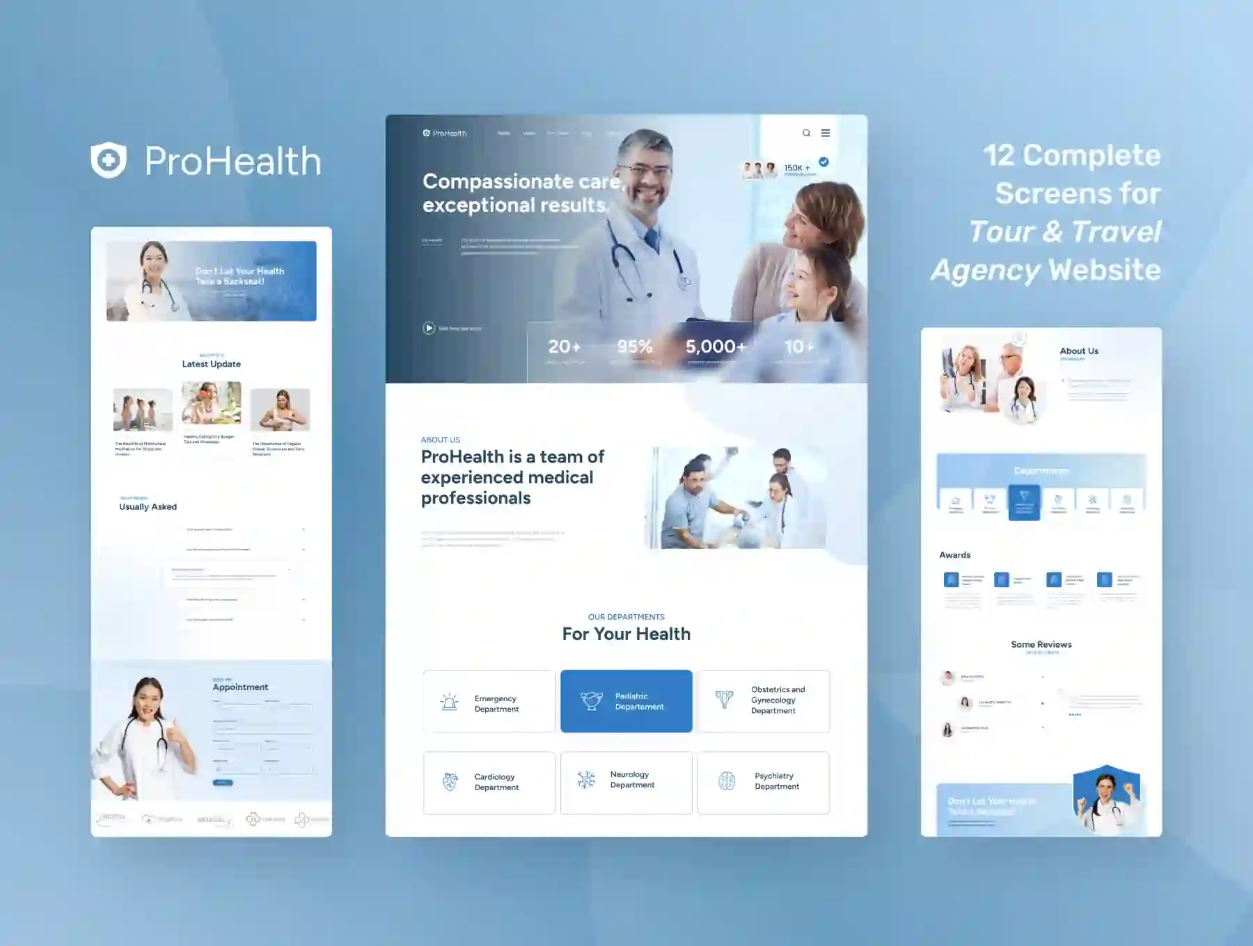 ProHealth - Medical & Healthcare Website Template