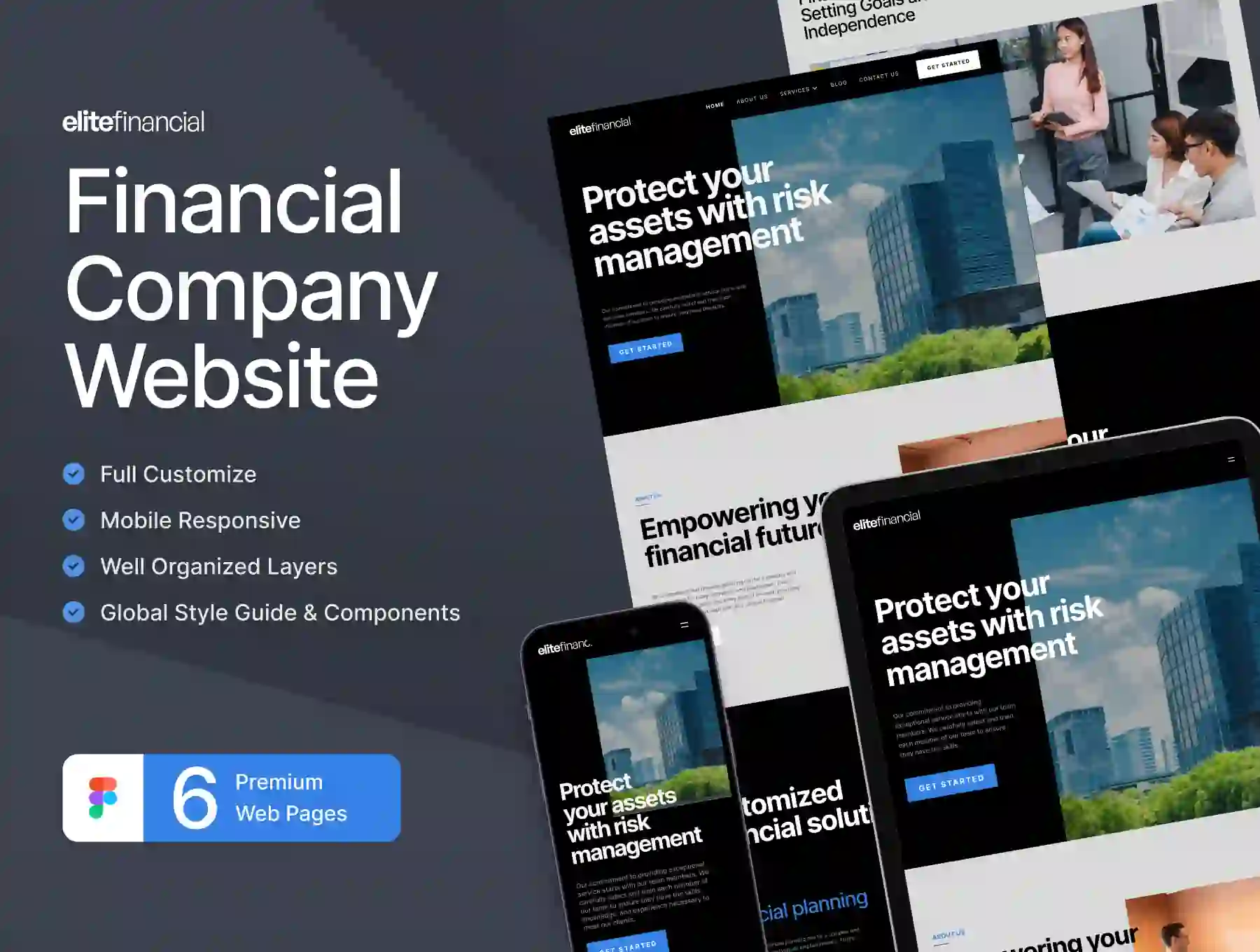 Elitefinancial - Financial Company Website