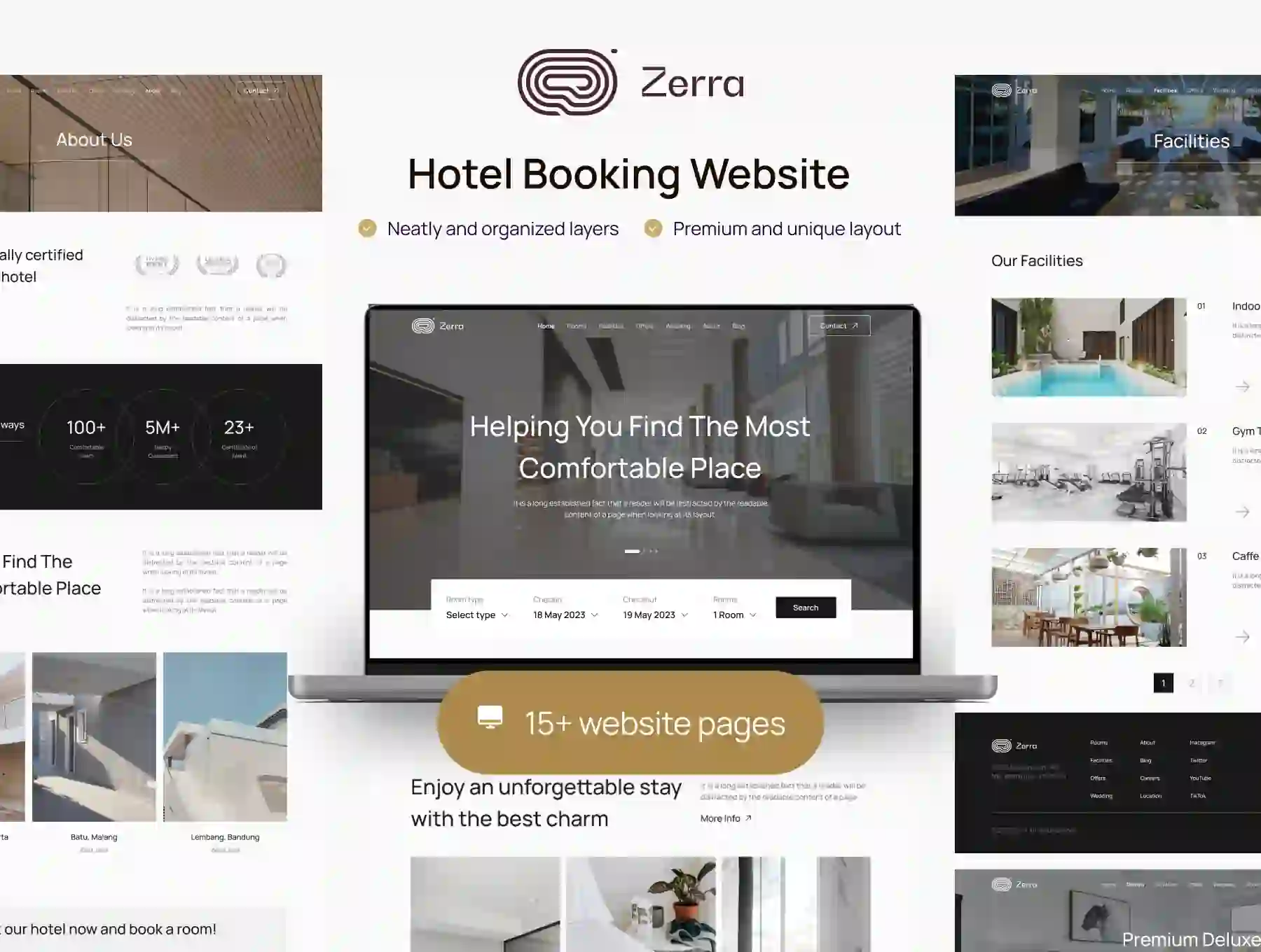 Zerra - Hotel Booking Website