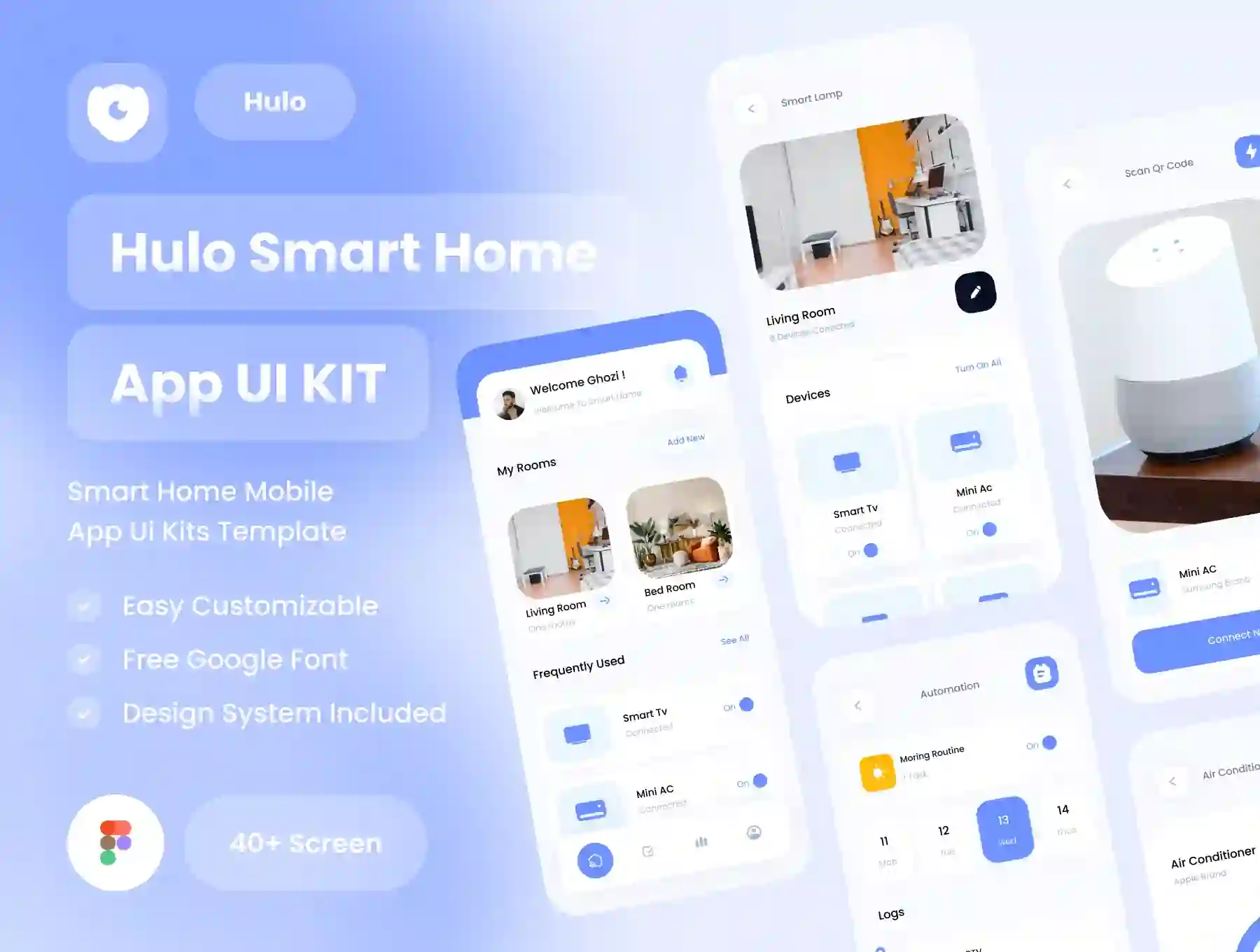 Hulo - Smart Home UI Kit