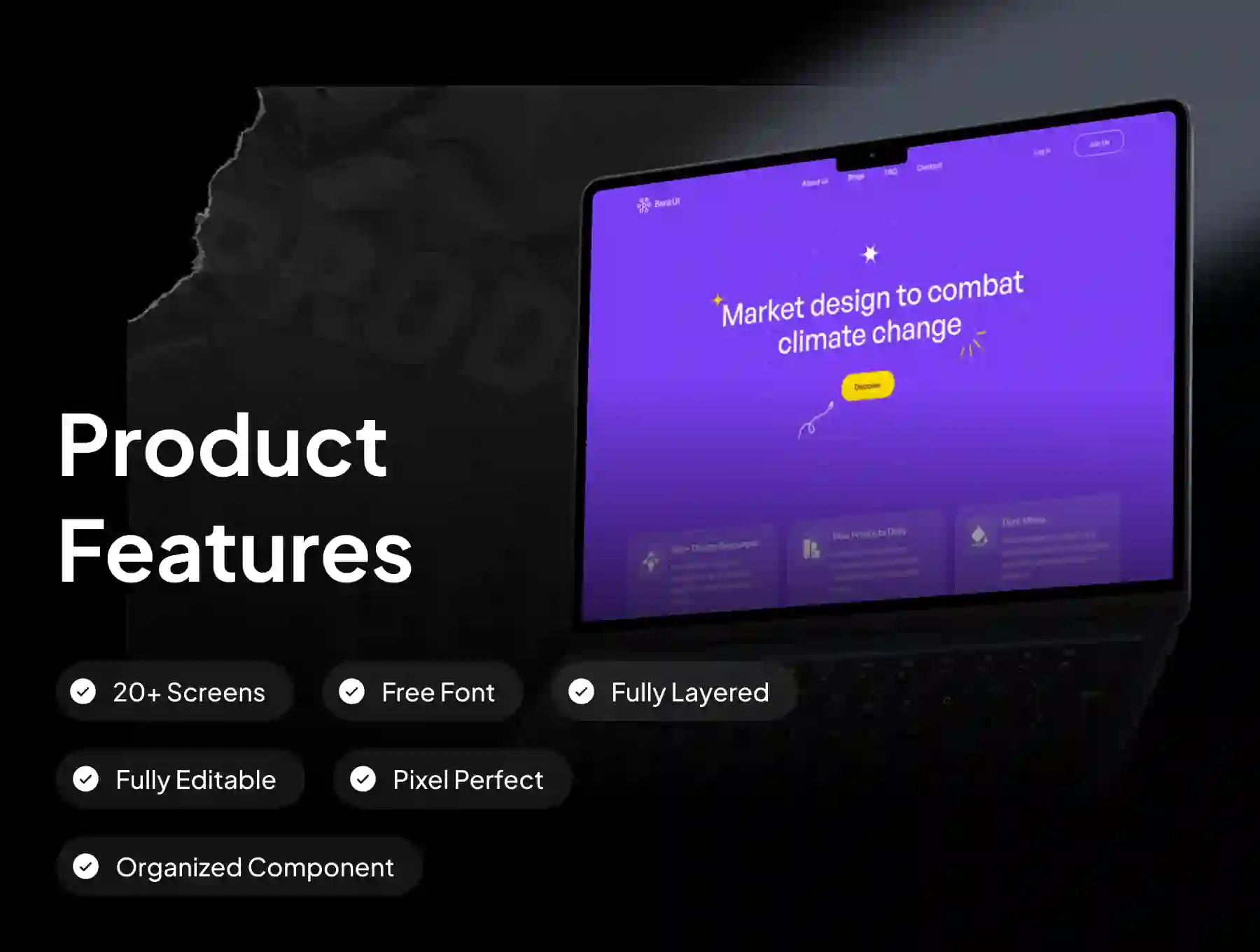 Market Design Web UI Kit