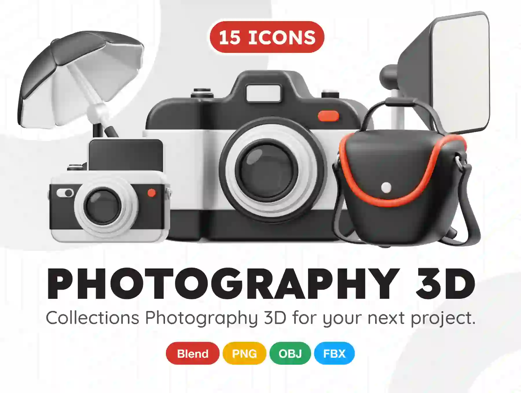 Photography 3D Icon