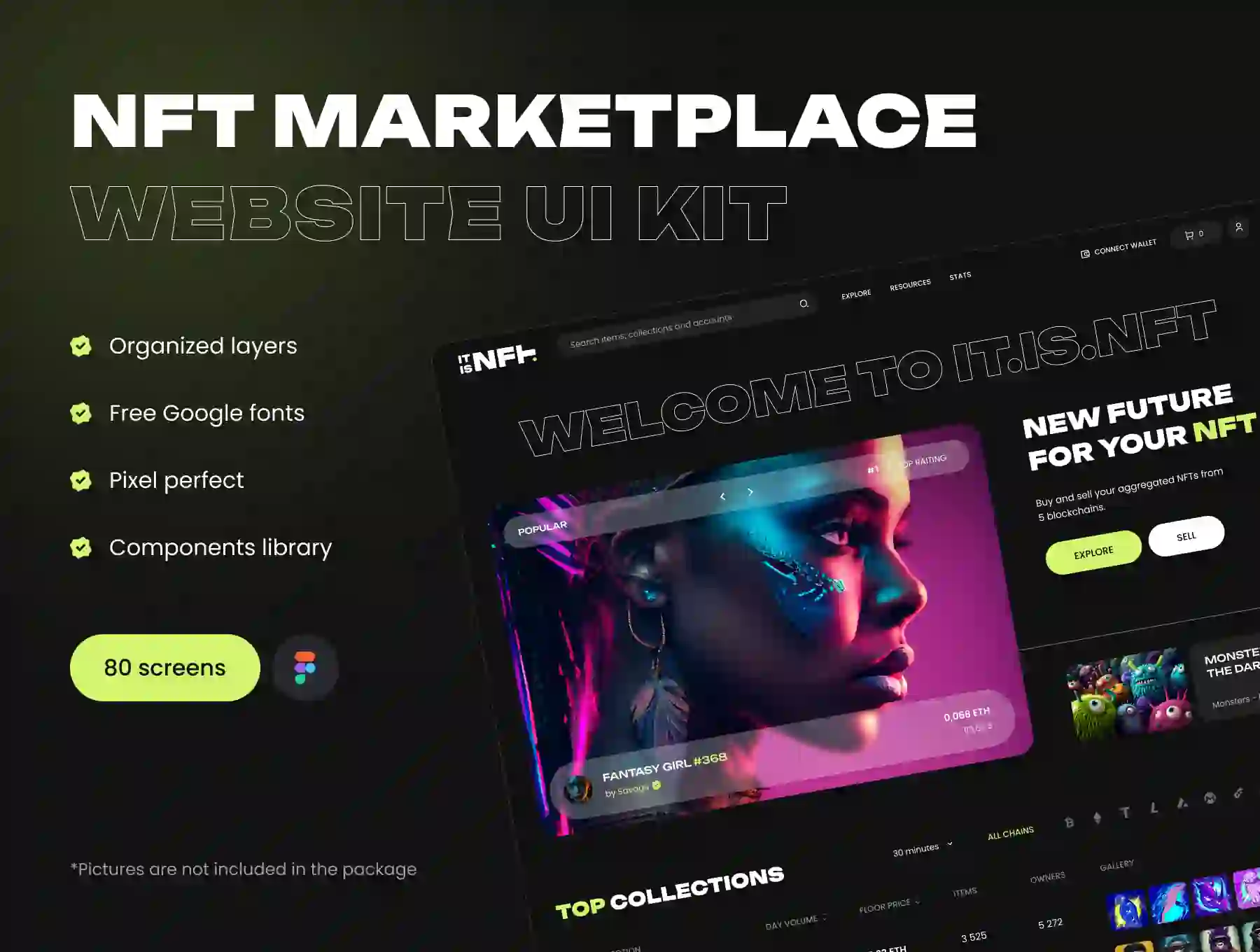 NFT marketplace - UI kit