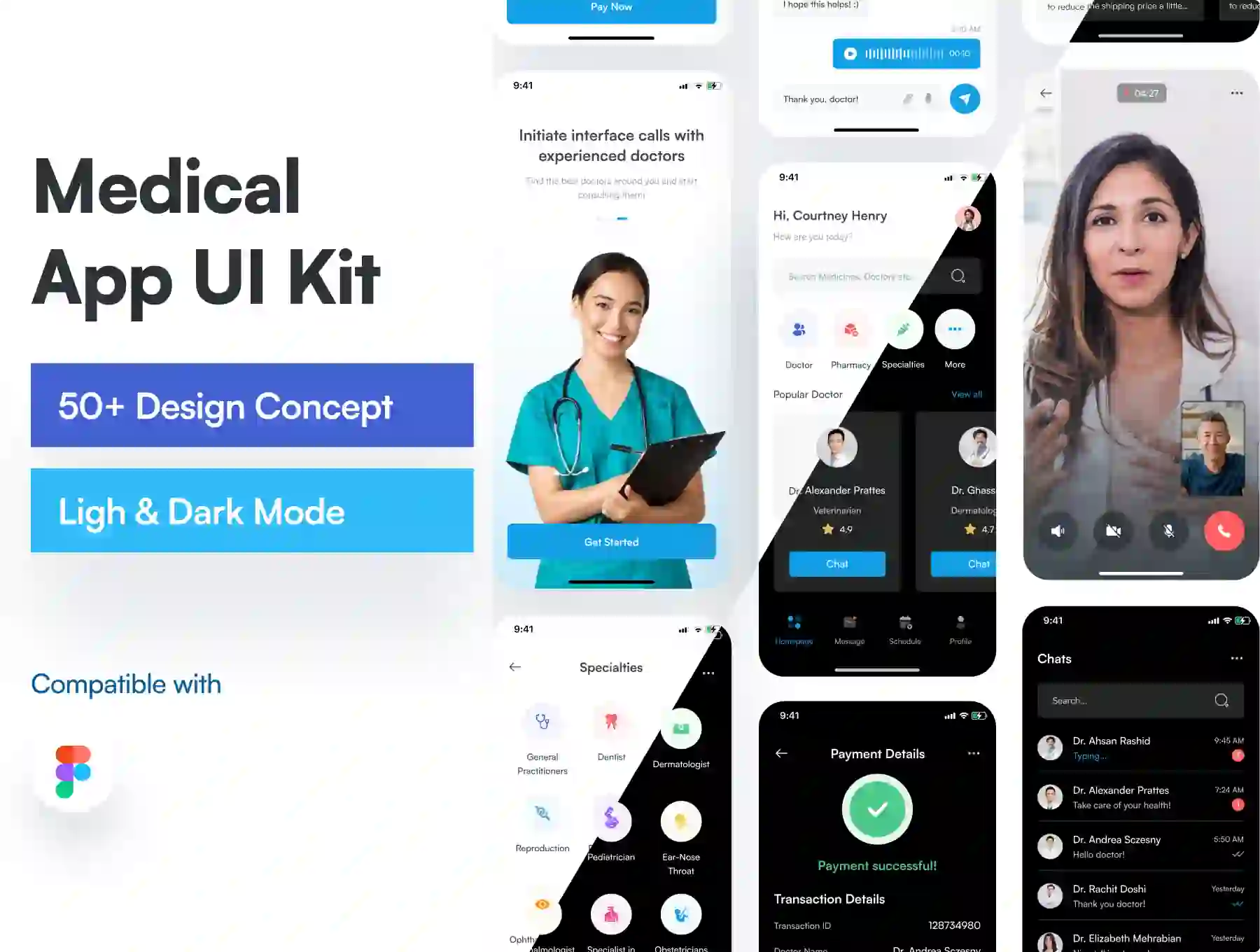 Waras - Medical App UI KIT