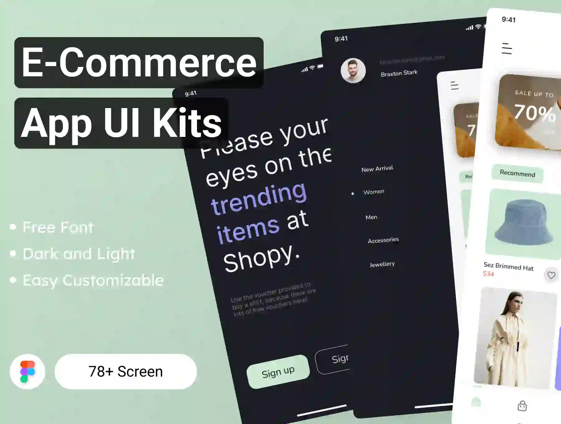 E-Commerce App UI Kits
