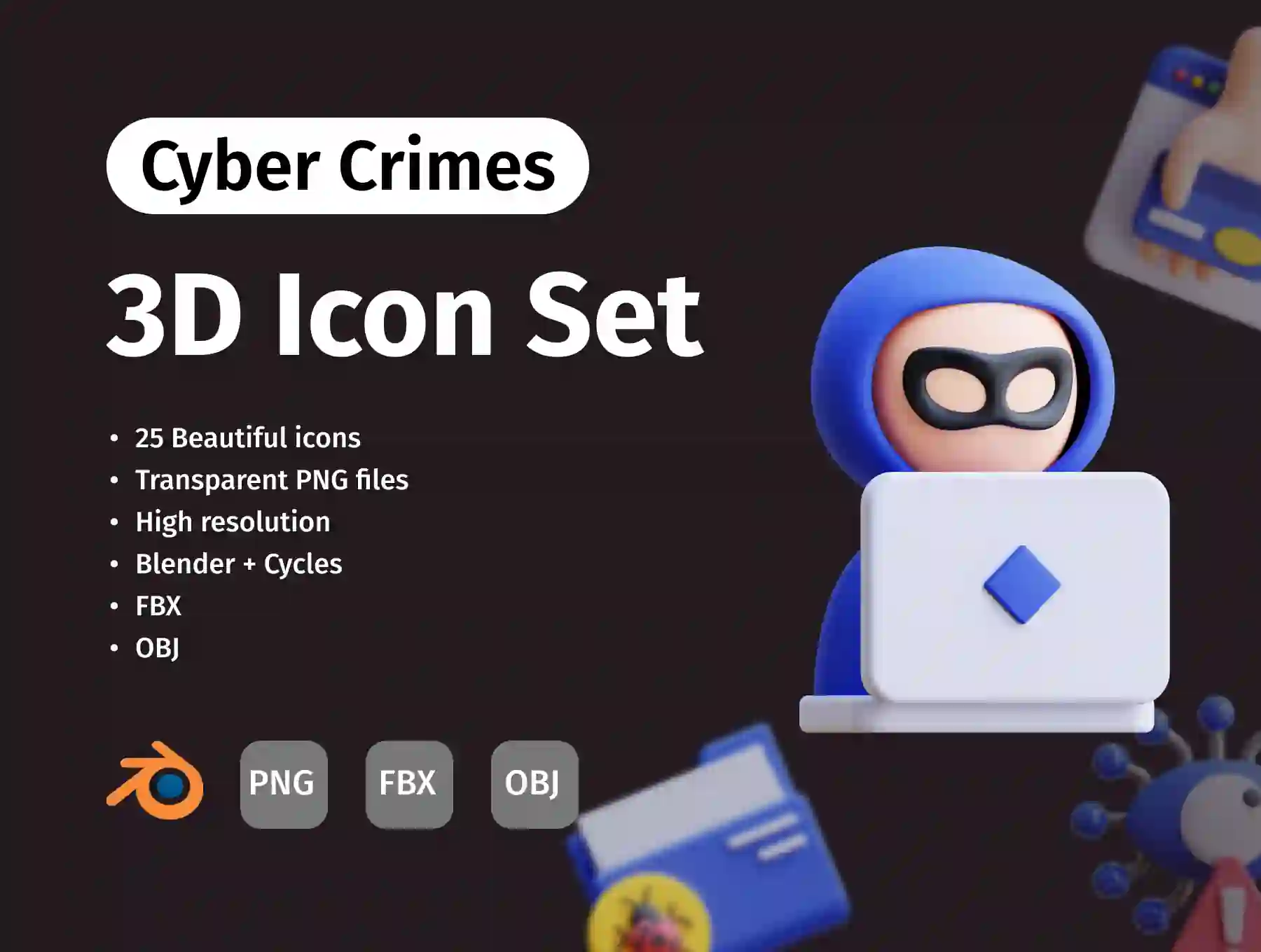 3D Cyber Crimes
