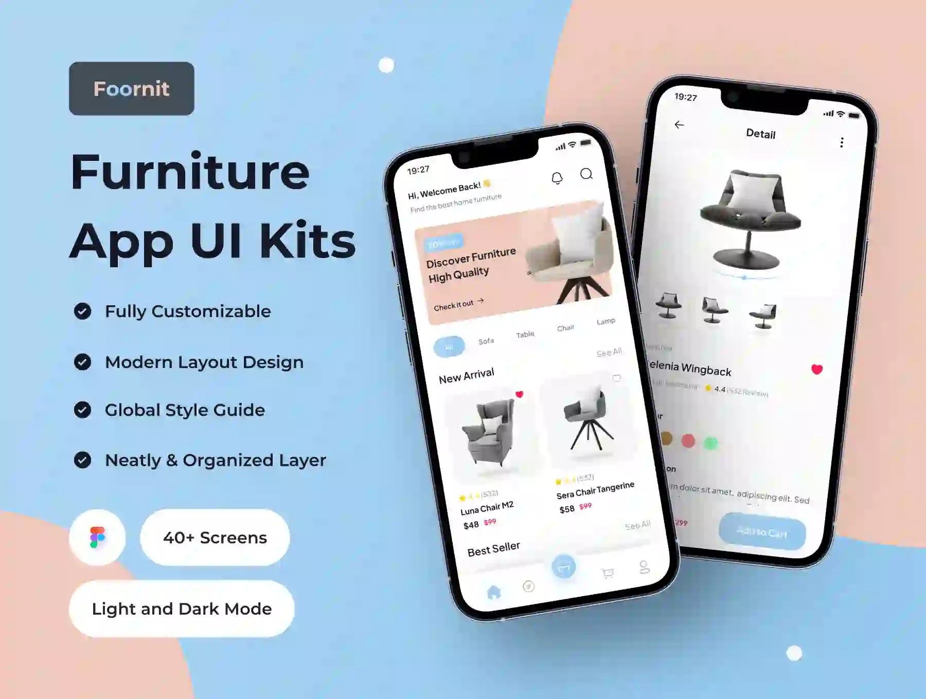 Foornit - Furniture App UI Kit