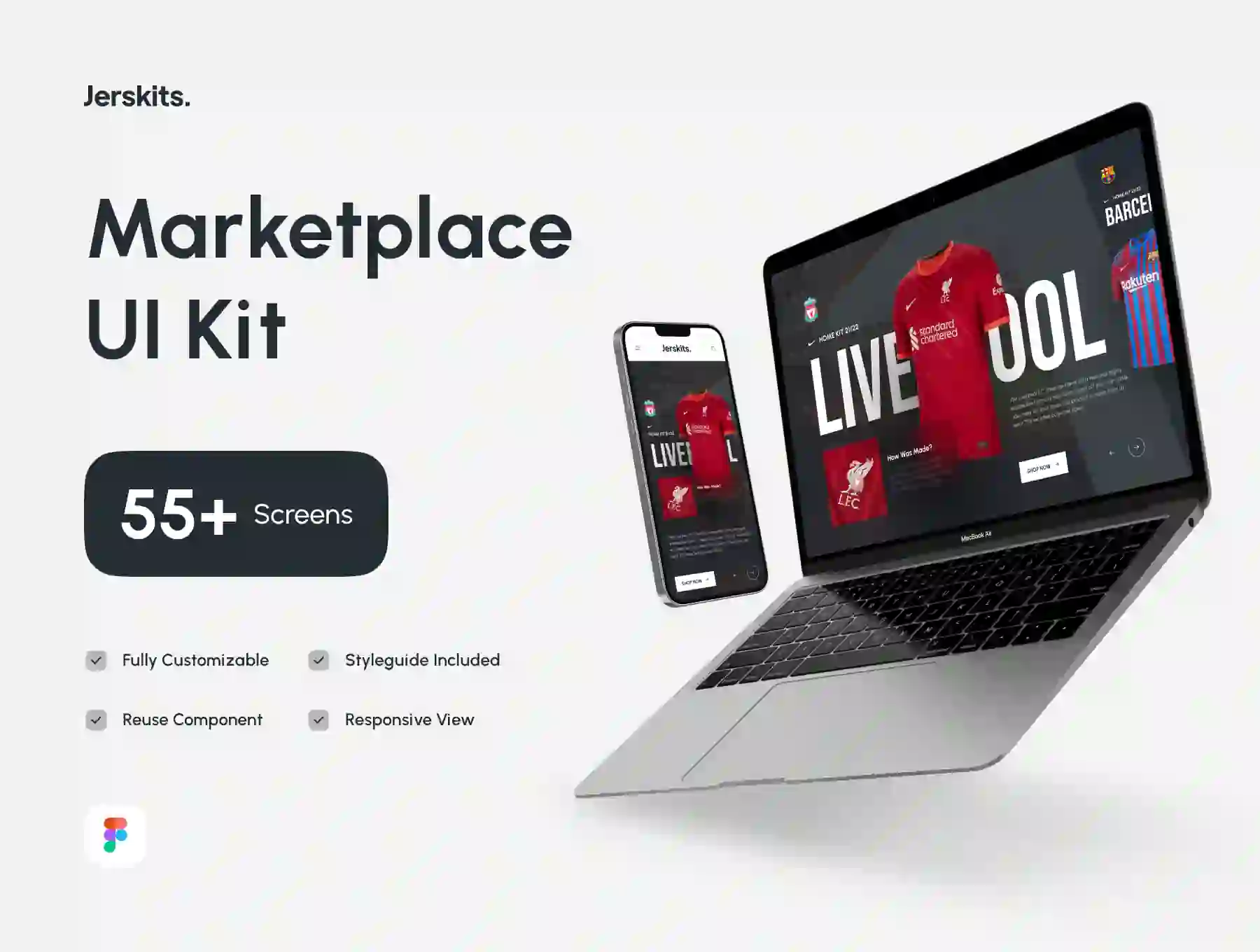 Jerskits - Marketplace UI Kit