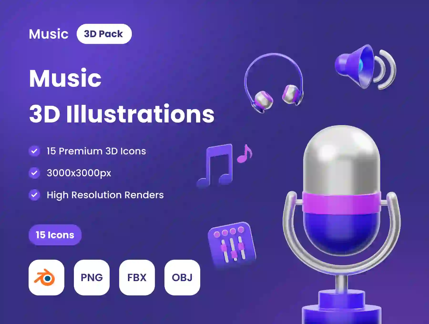 MYMUSIC: 3D Music Icons