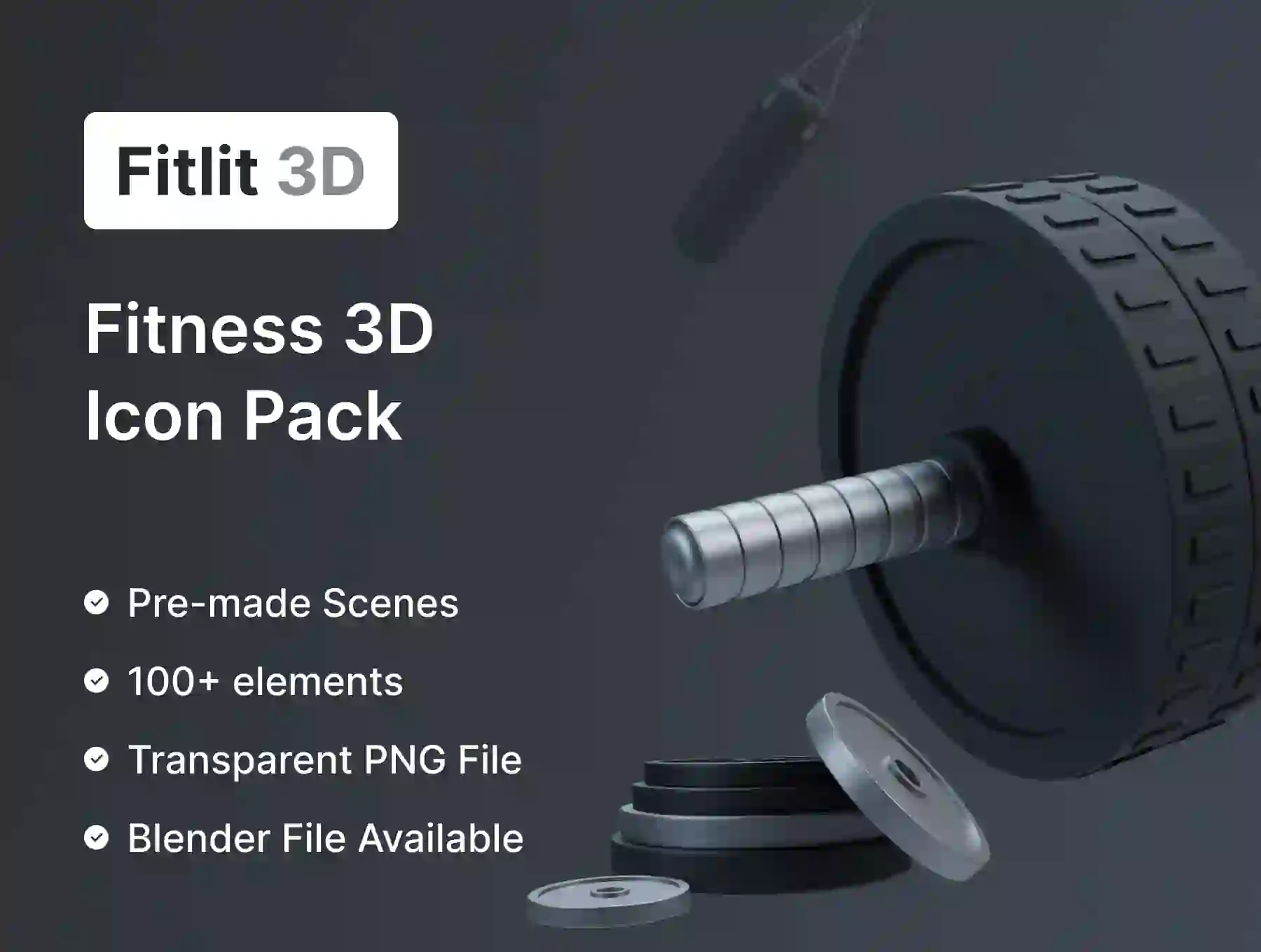 Fitlit 3D - Fitness 3D Models
