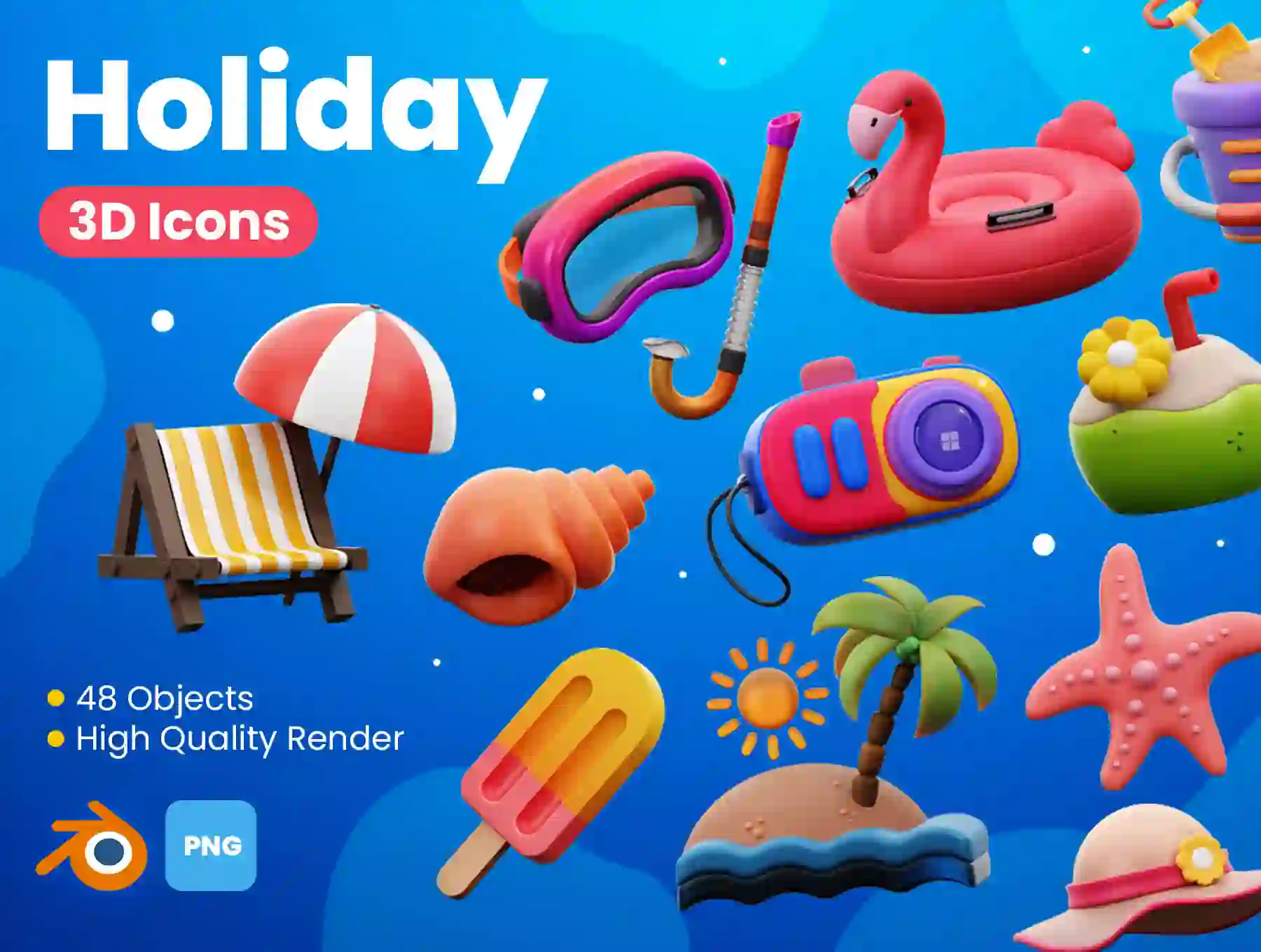 Holiday 3D Icons