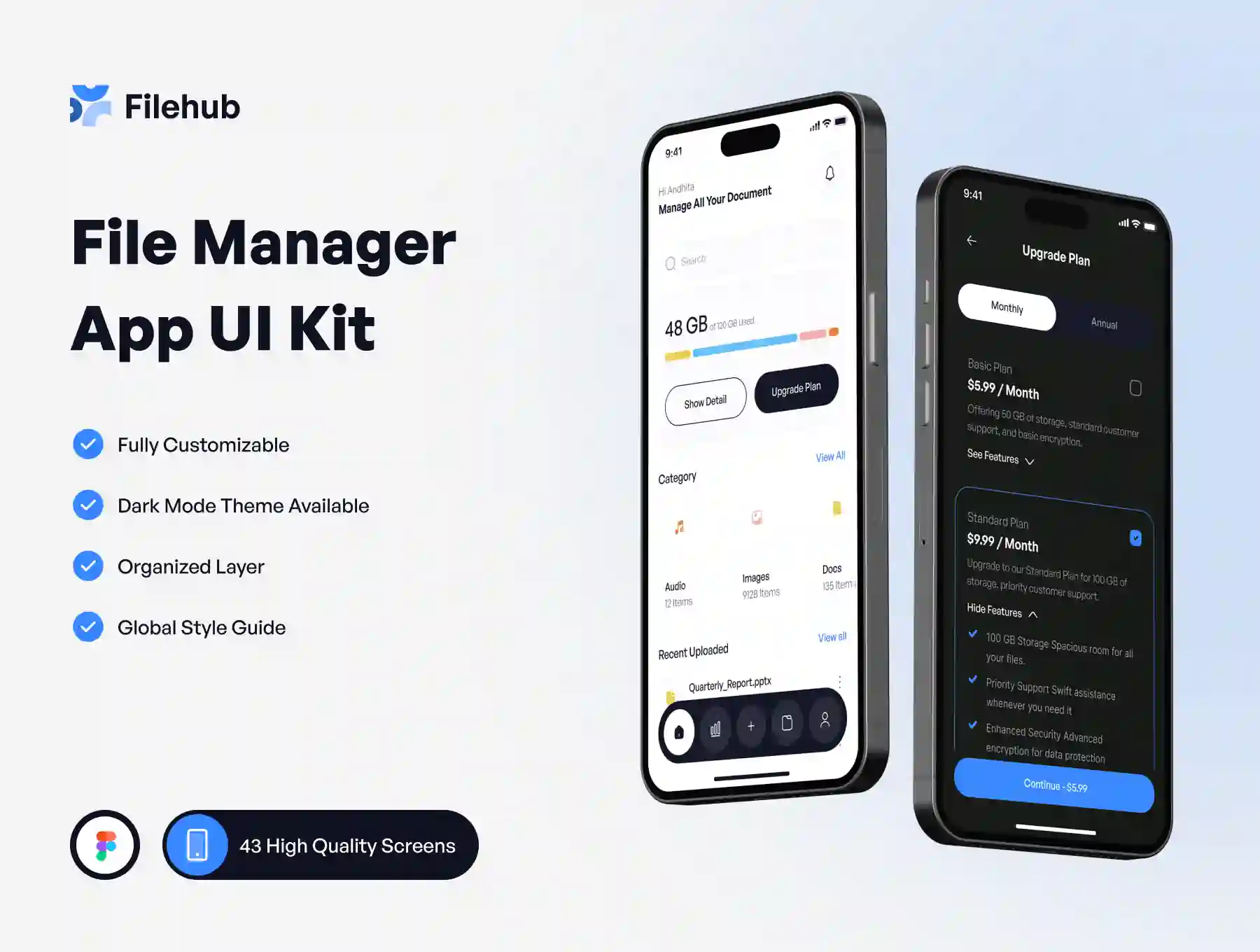 Filehub - File Manager Mobile App