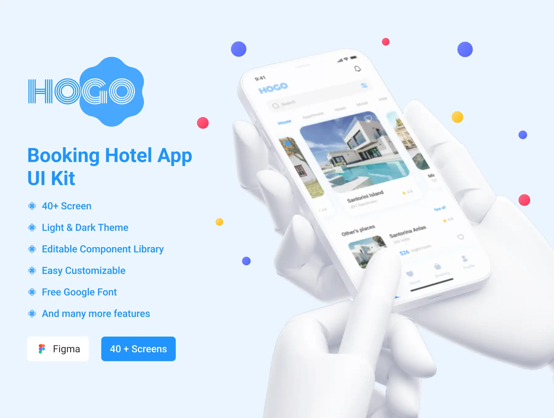 HoGo - Booking Hotel UI Kit