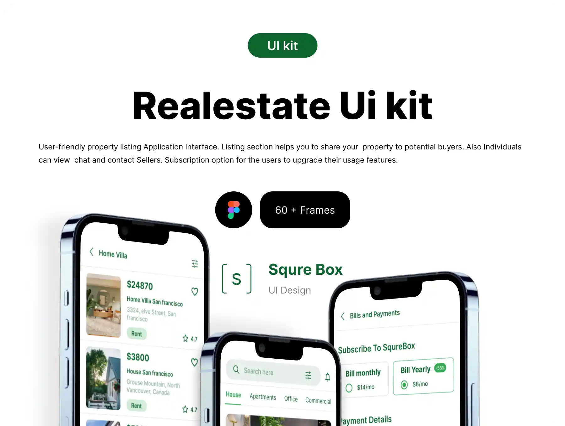 RealEstate UI kit