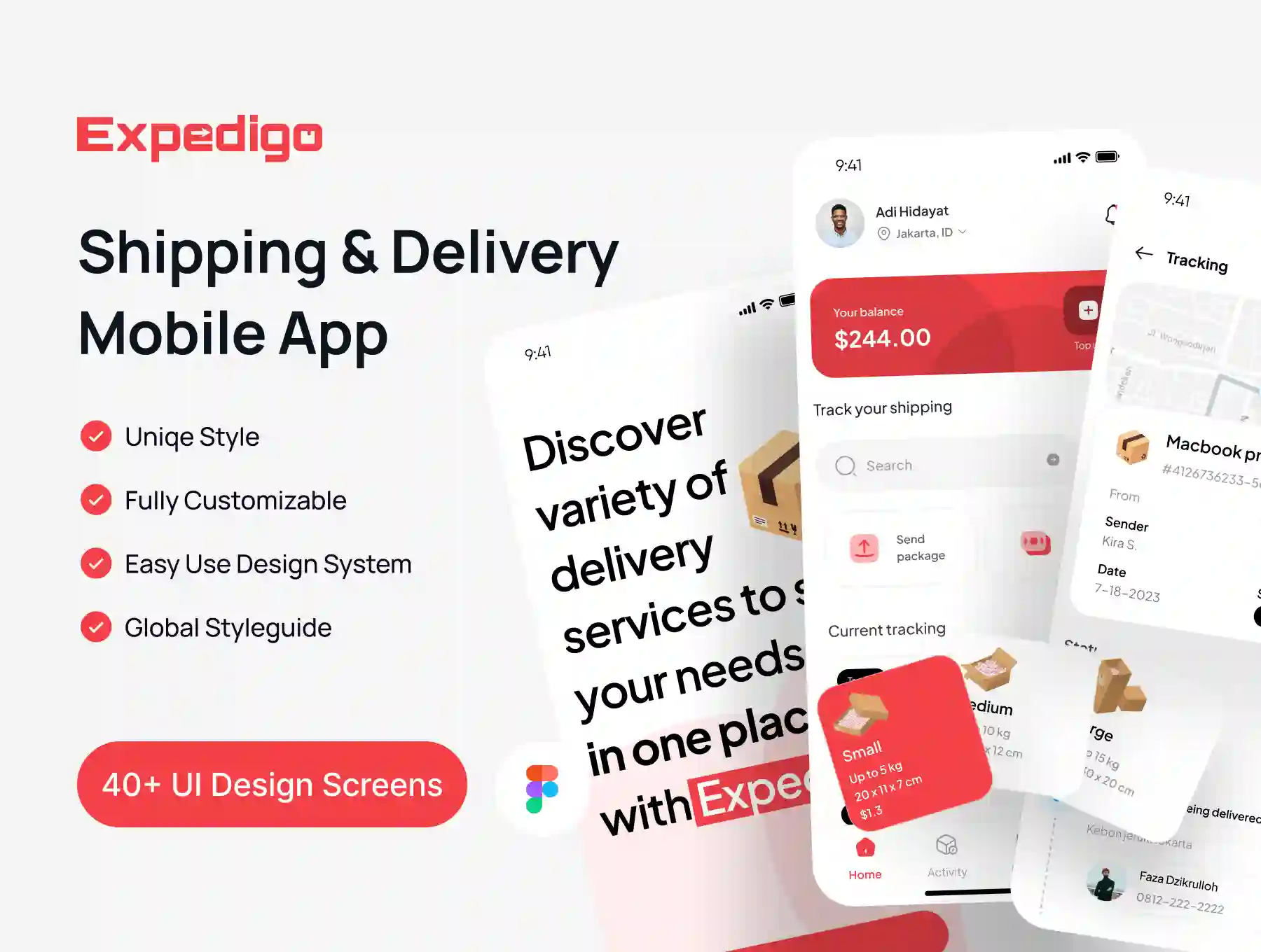 Expedigo - Shiping and Delivery Mobile App